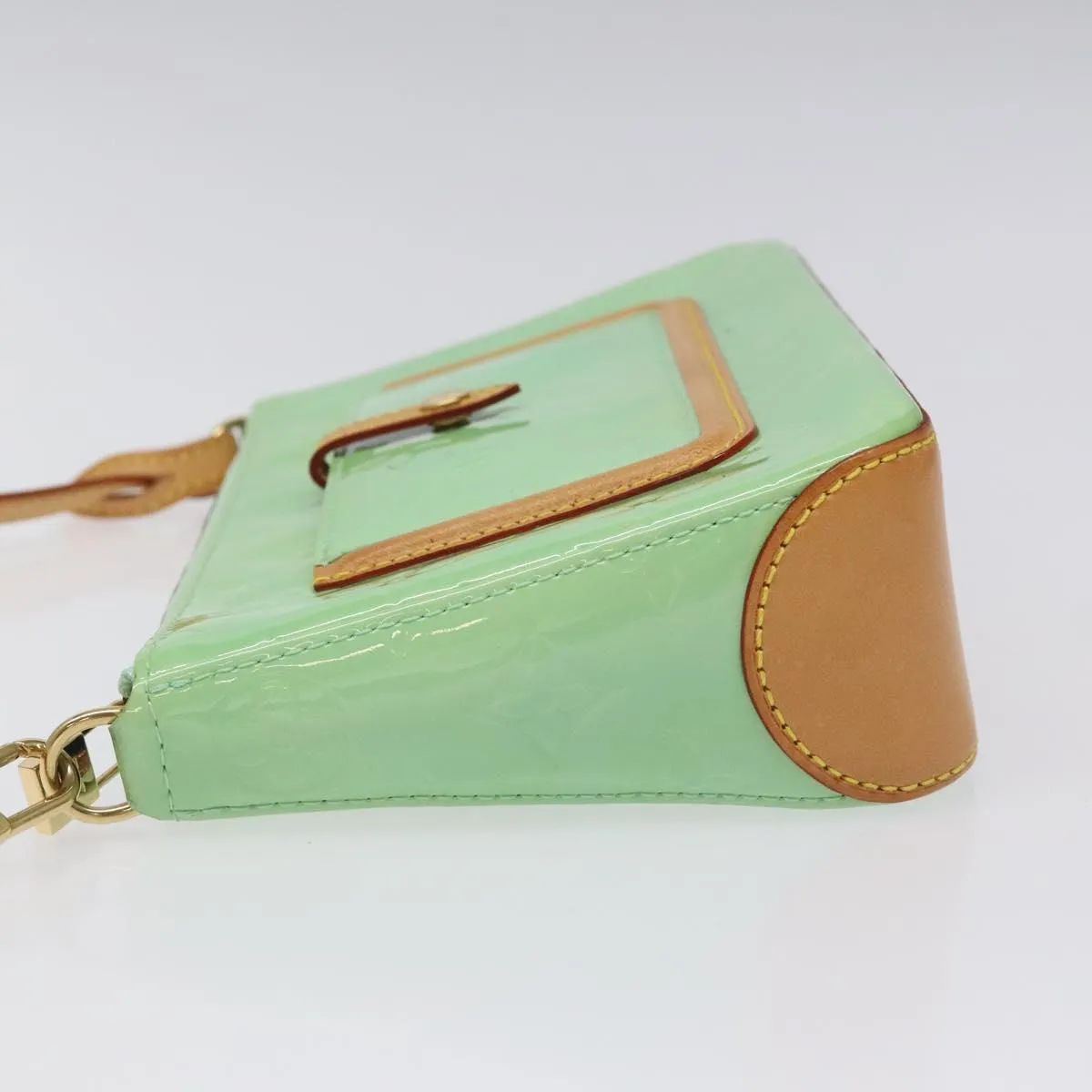 Louis Vuitton Mallory Patent Leather Clutch Bag (Pre-Owned)