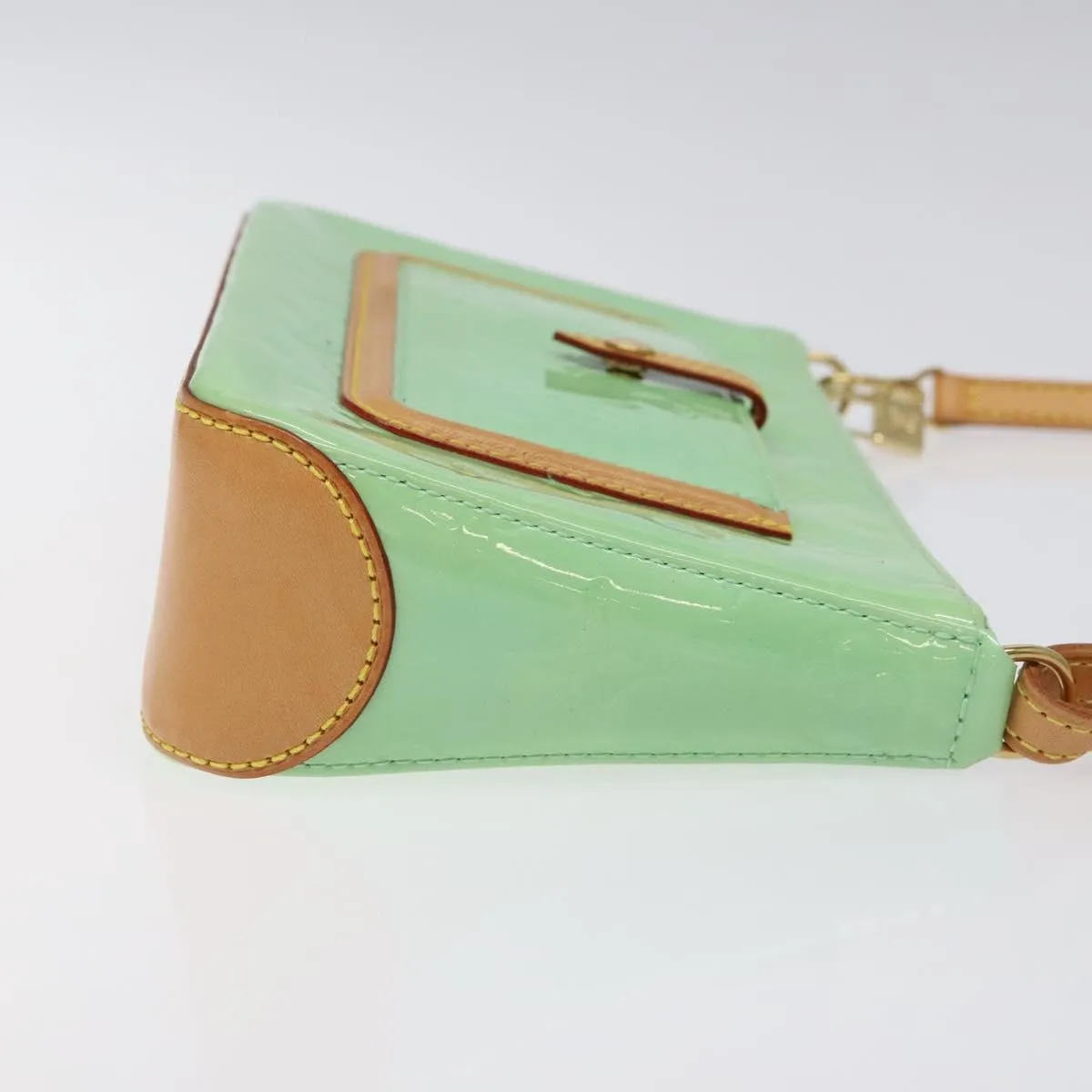 Louis Vuitton Mallory Patent Leather Clutch Bag (Pre-Owned)