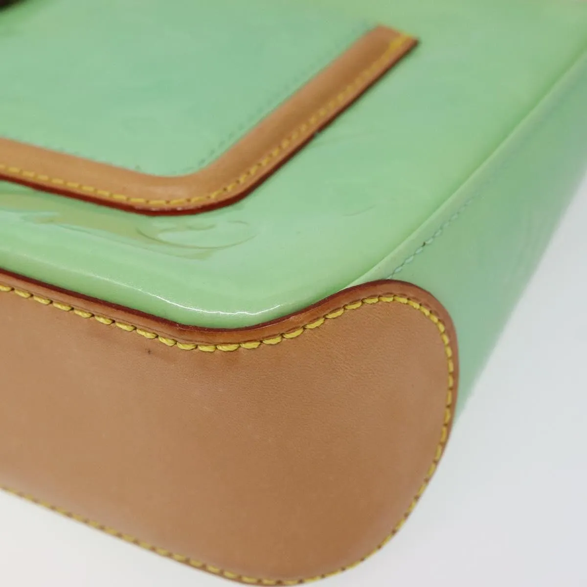 Louis Vuitton Mallory Patent Leather Clutch Bag (Pre-Owned)