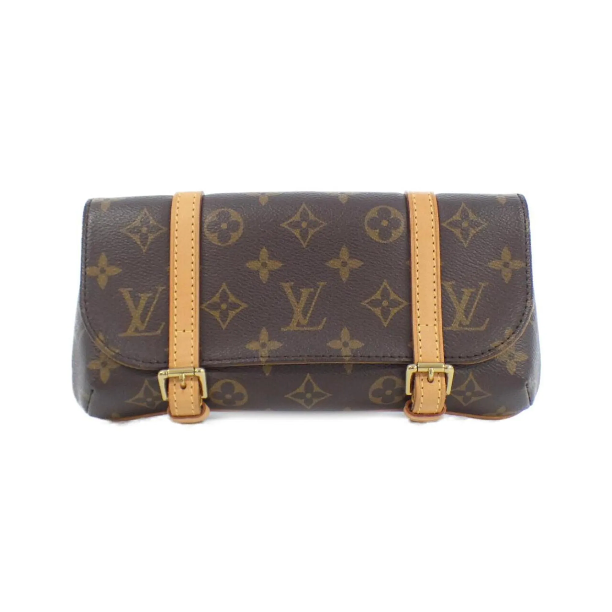 Louis Vuitton Marelle Canvas Clutch Bag (Pre-Owned)