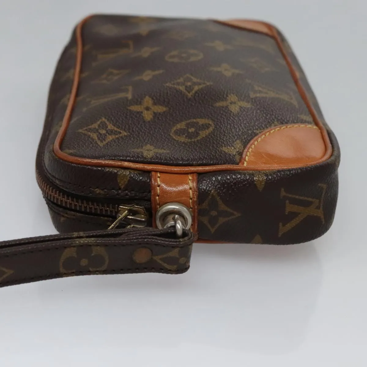 Louis Vuitton Marly Dragonne Canvas Clutch Bag (Pre-Owned)