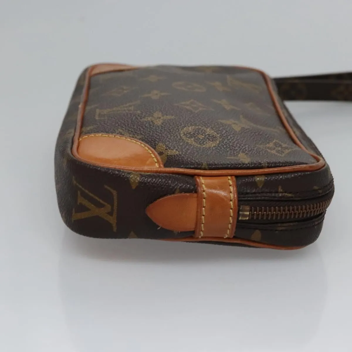 Louis Vuitton Marly Dragonne Canvas Clutch Bag (Pre-Owned)