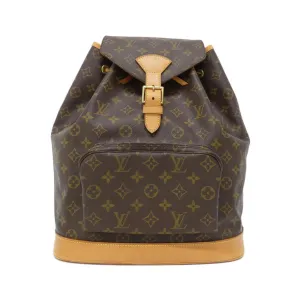Louis Vuitton Marron Monogram Monogram Backpack (Pre-Owned)