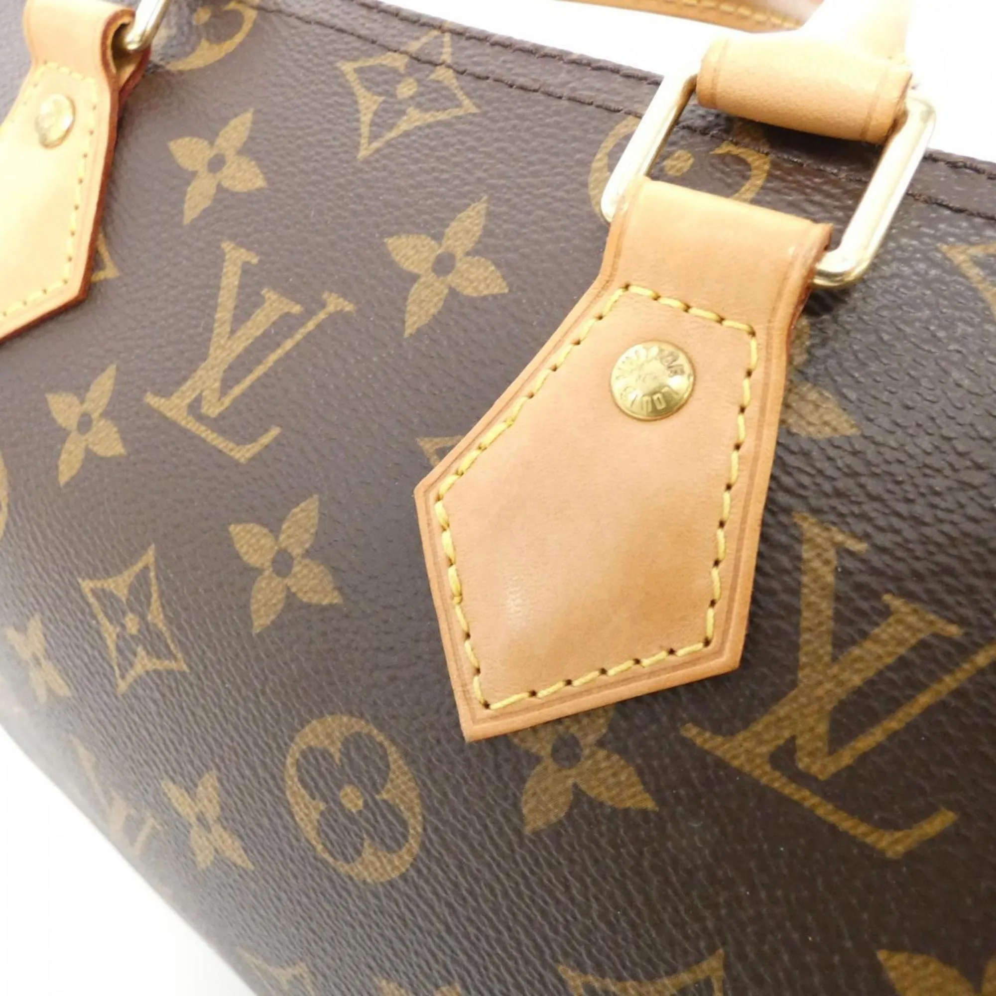 Louis Vuitton Marron Monogram Monogram Boston Bag Handbag (Pre-Owned)