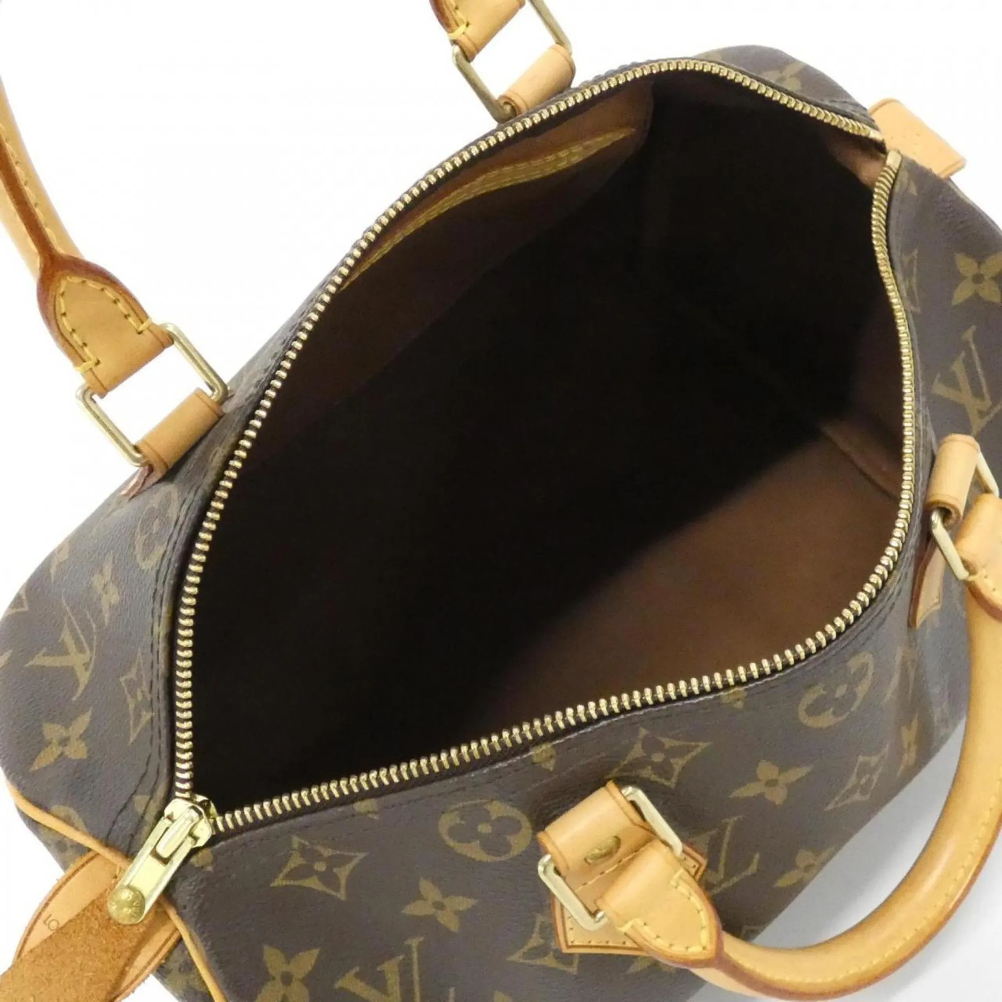 Louis Vuitton Marron Monogram Monogram Boston Bag Handbag (Pre-Owned)