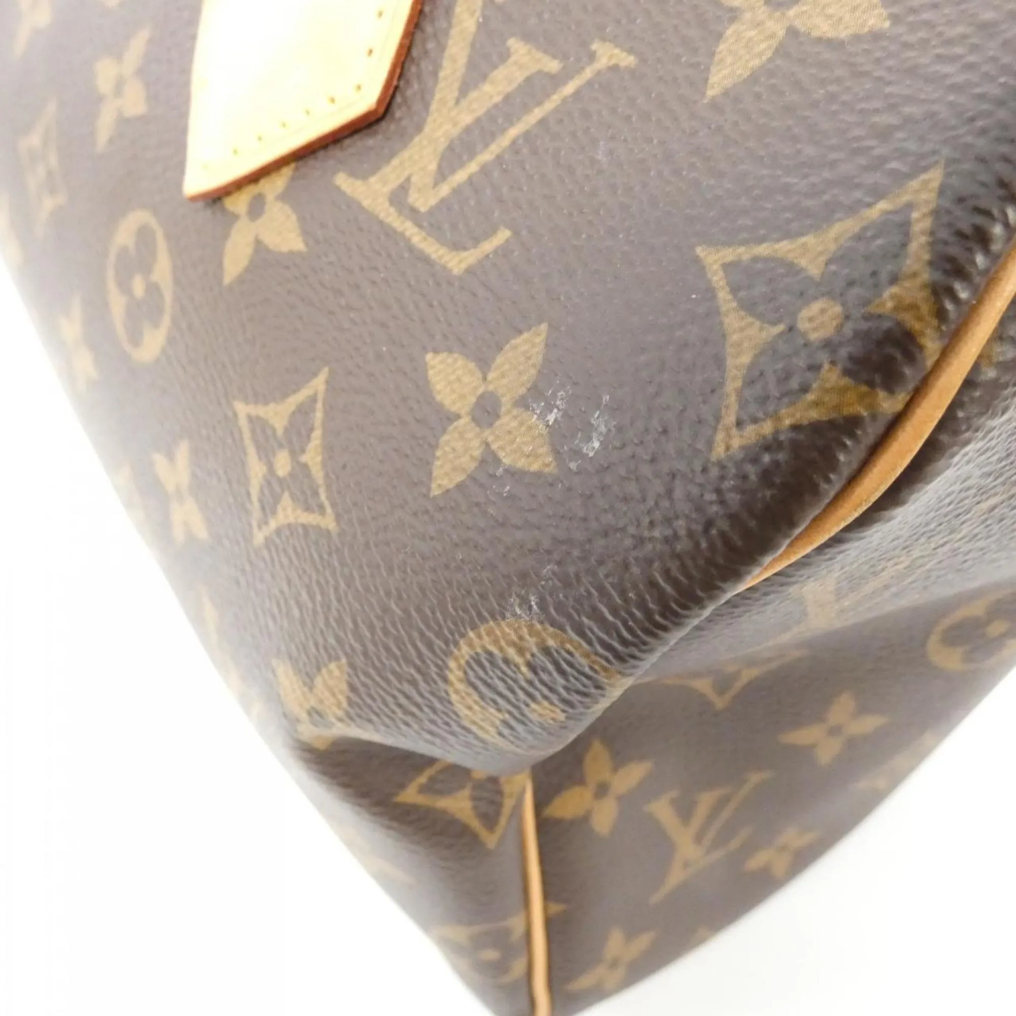Louis Vuitton Marron Monogram Monogram Boston Bag Handbag (Pre-Owned)