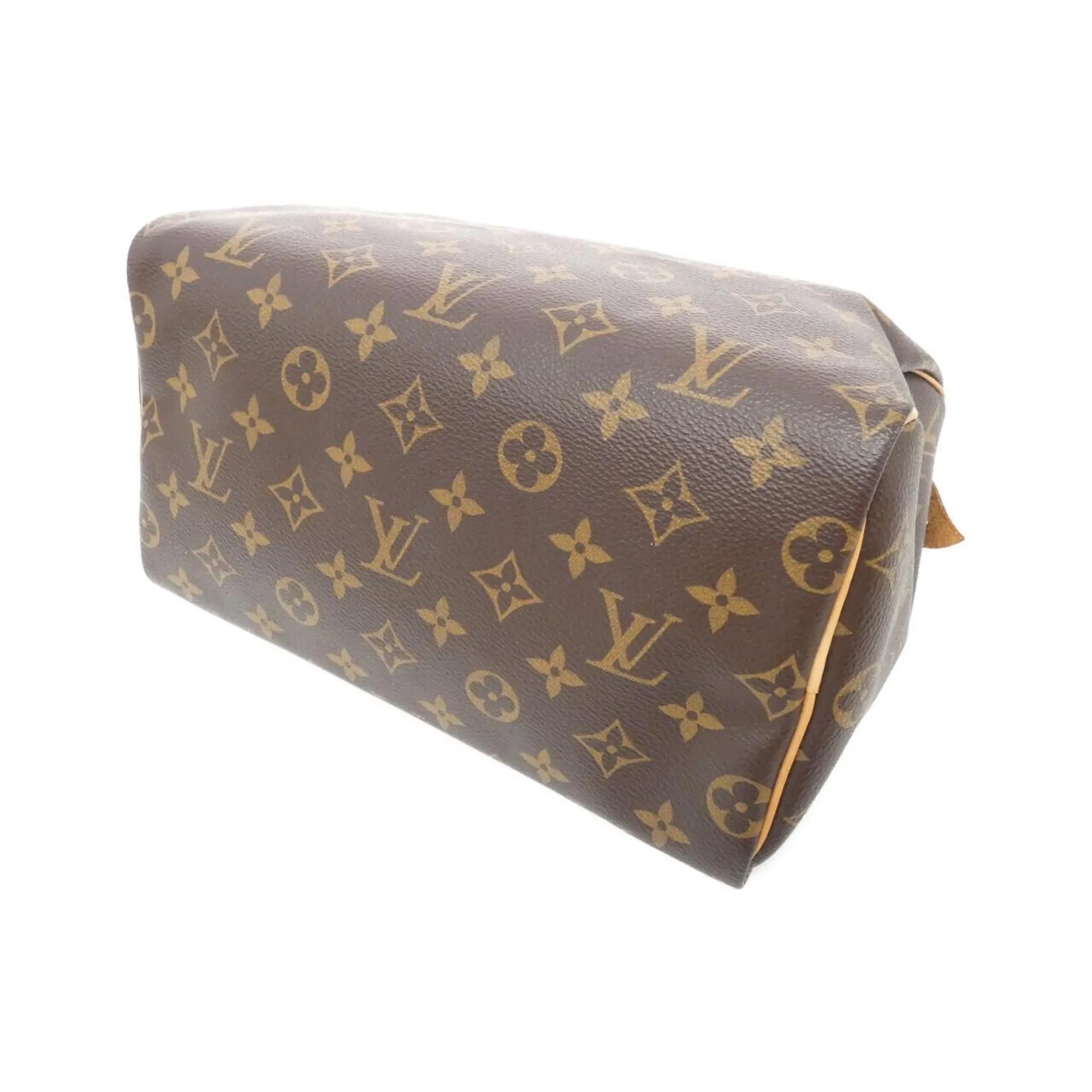 Louis Vuitton Marron Monogram Monogram Boston Bag Handbag (Pre-Owned)