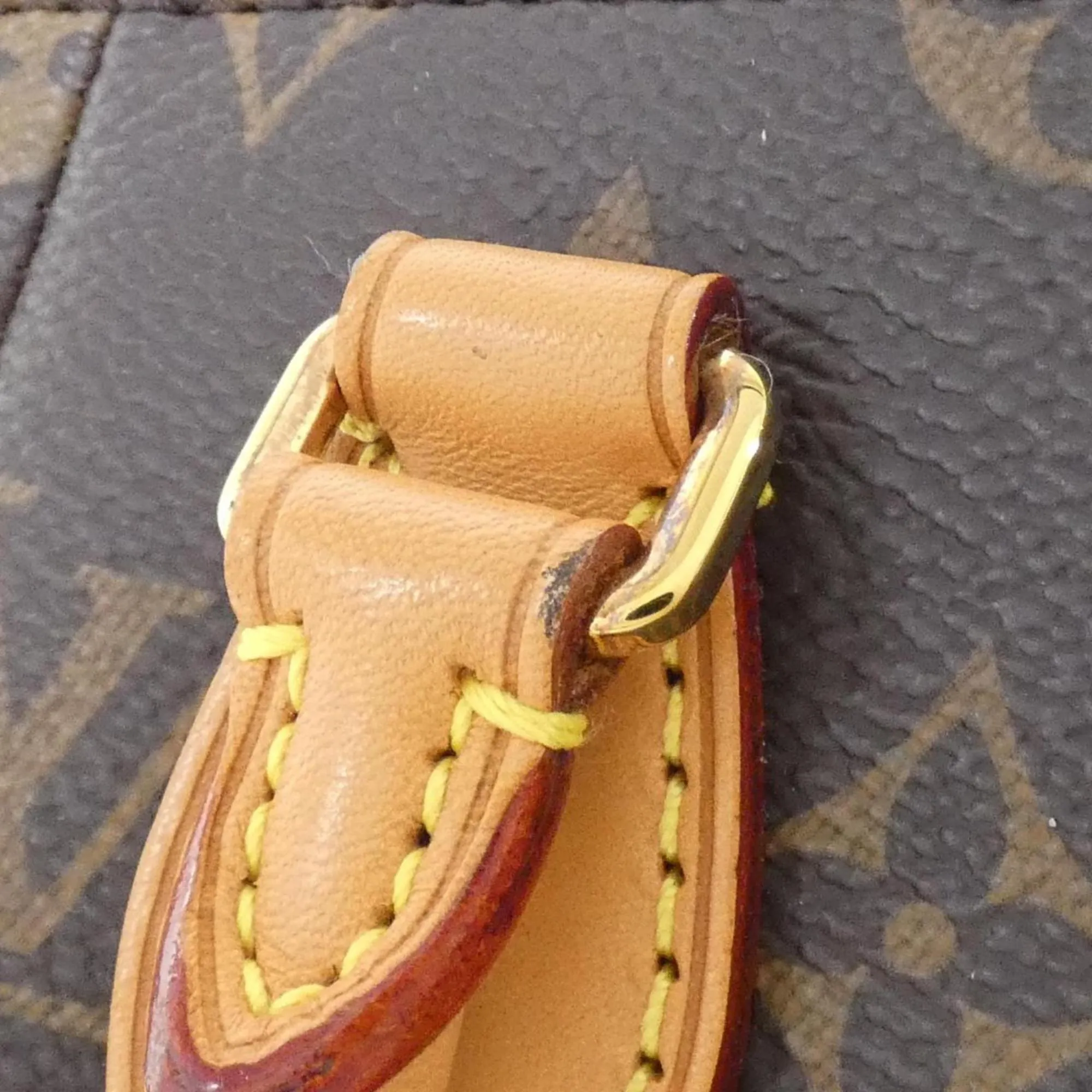 Louis Vuitton Marron Monogram Monogram Handbag (Pre-Owned)