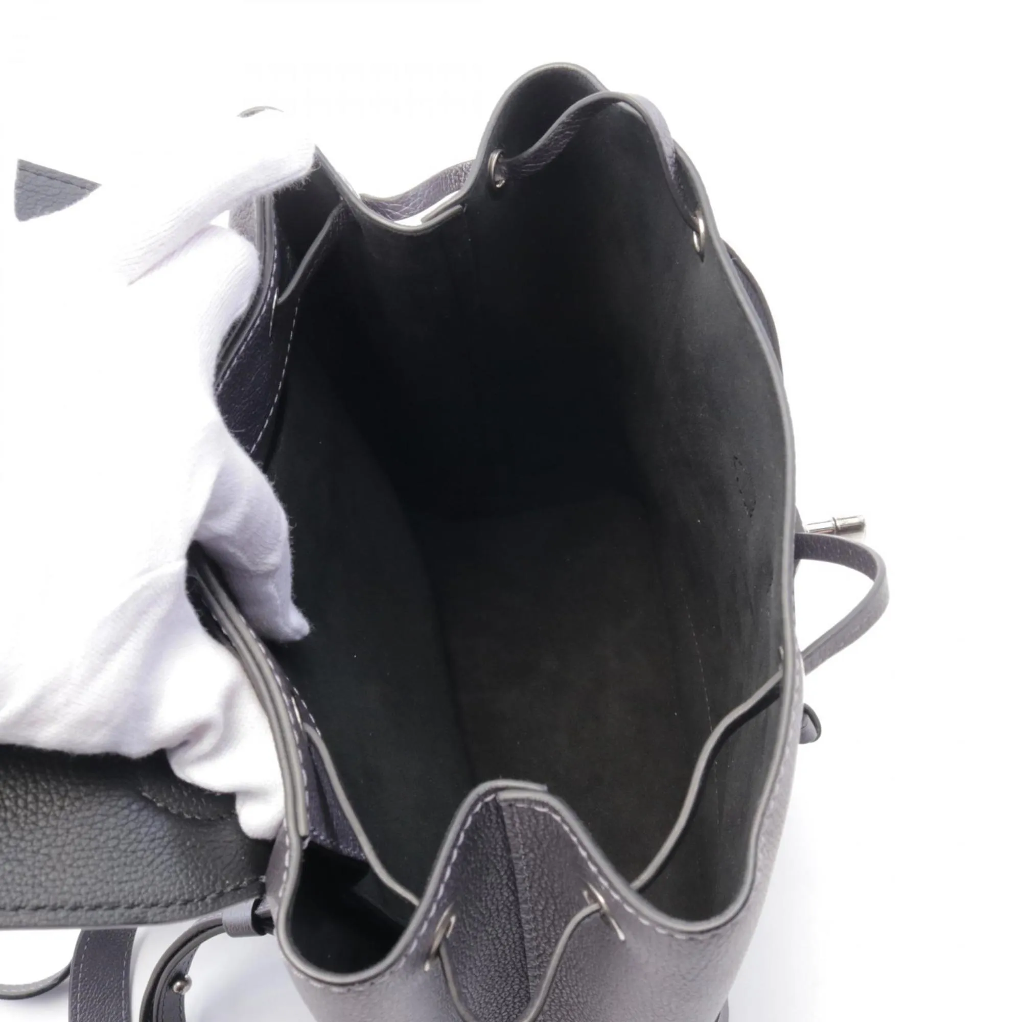 Louis Vuitton  Metallic Leather Backpack (Pre-Owned)