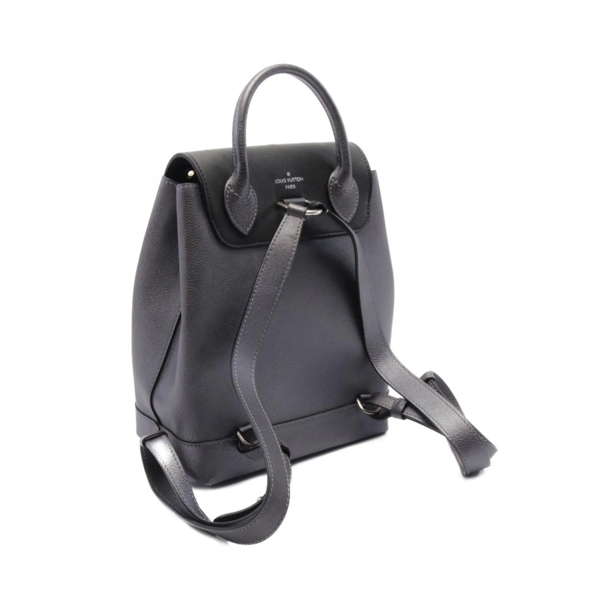 Louis Vuitton  Metallic Leather Backpack (Pre-Owned)
