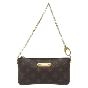 Louis Vuitton Milla Canvas Clutch Bag (Pre-Owned)