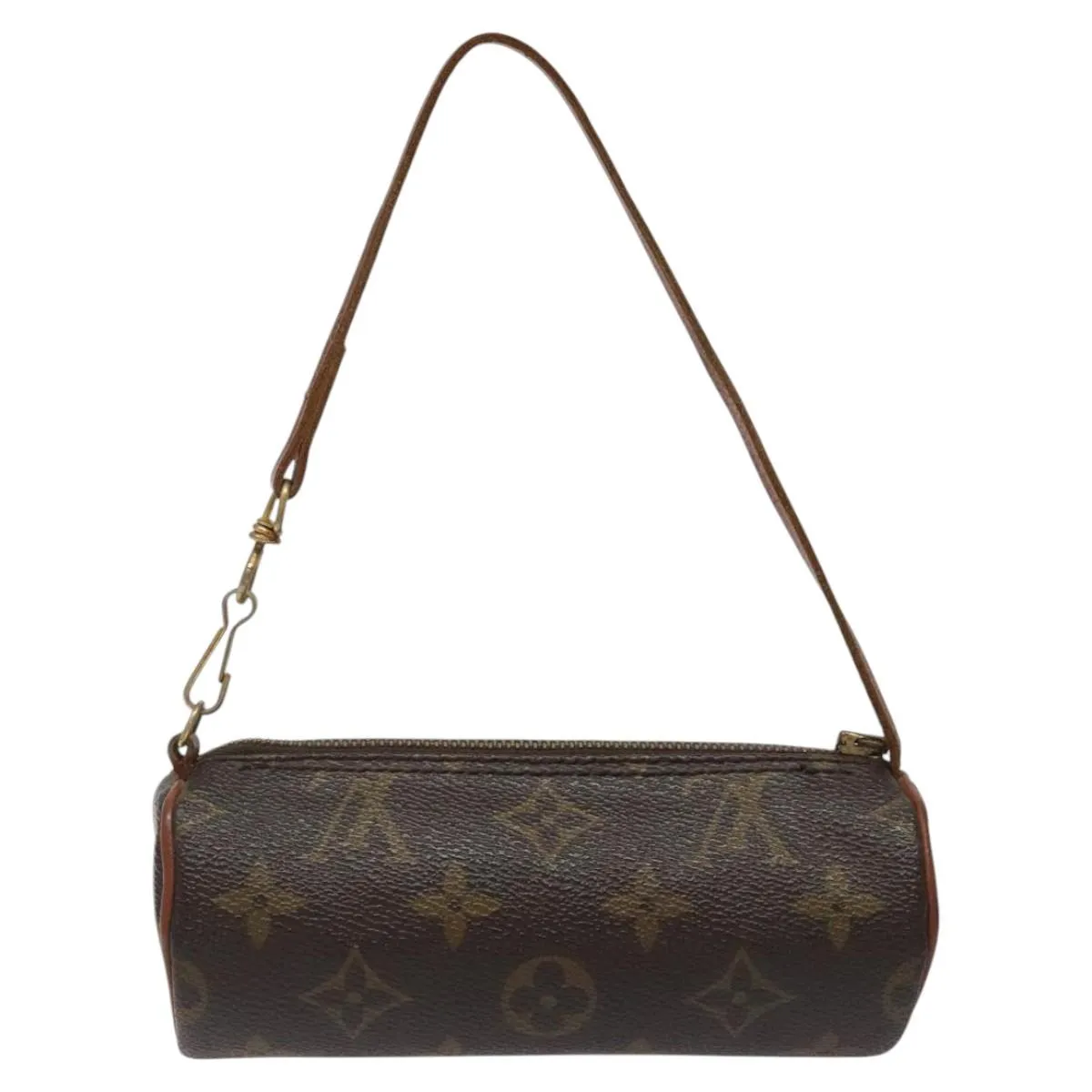 Louis Vuitton Mini Baby Papillon Canvas Clutch Bag (Pre-Owned)