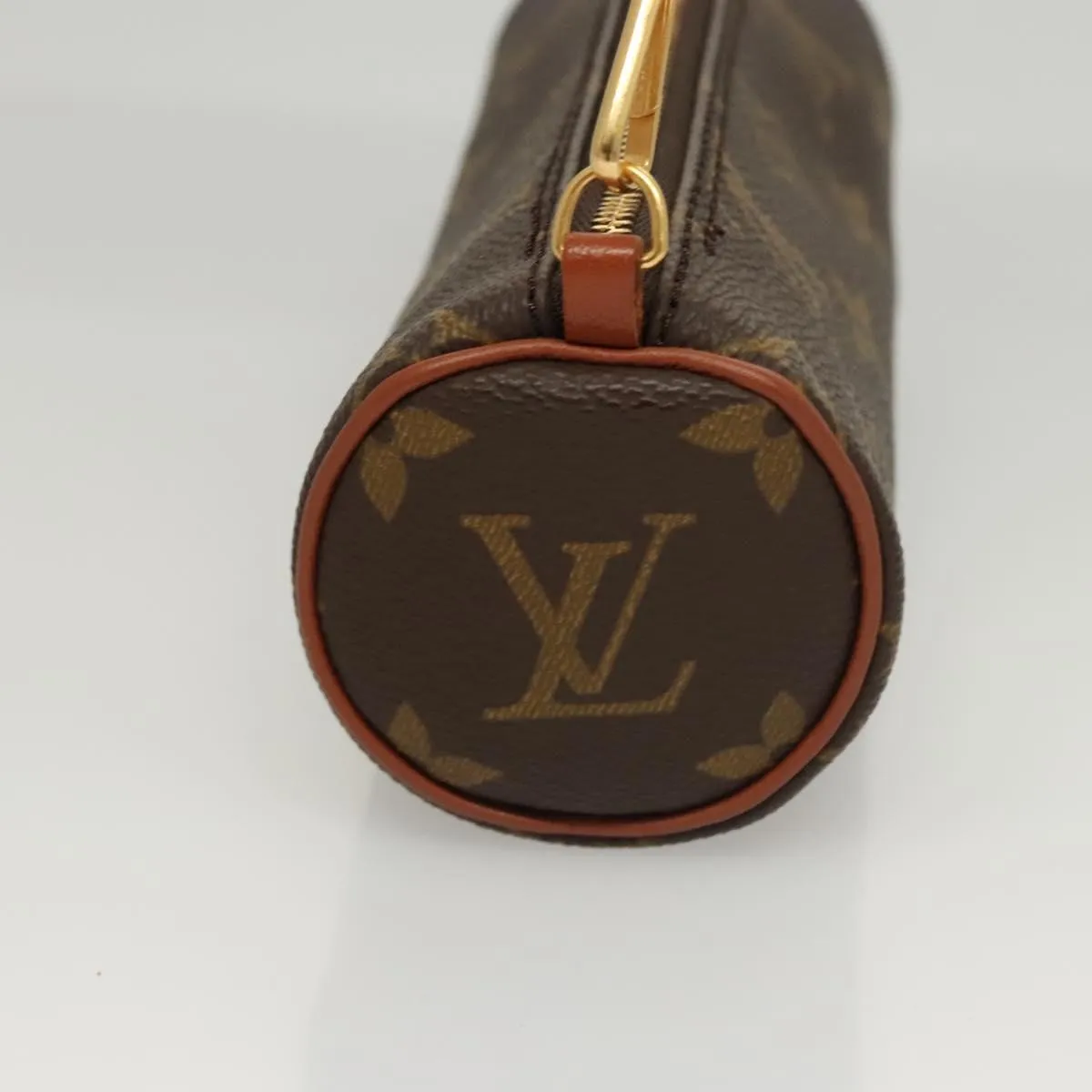 Louis Vuitton Mini Baby Papillon Canvas Clutch Bag (Pre-Owned)