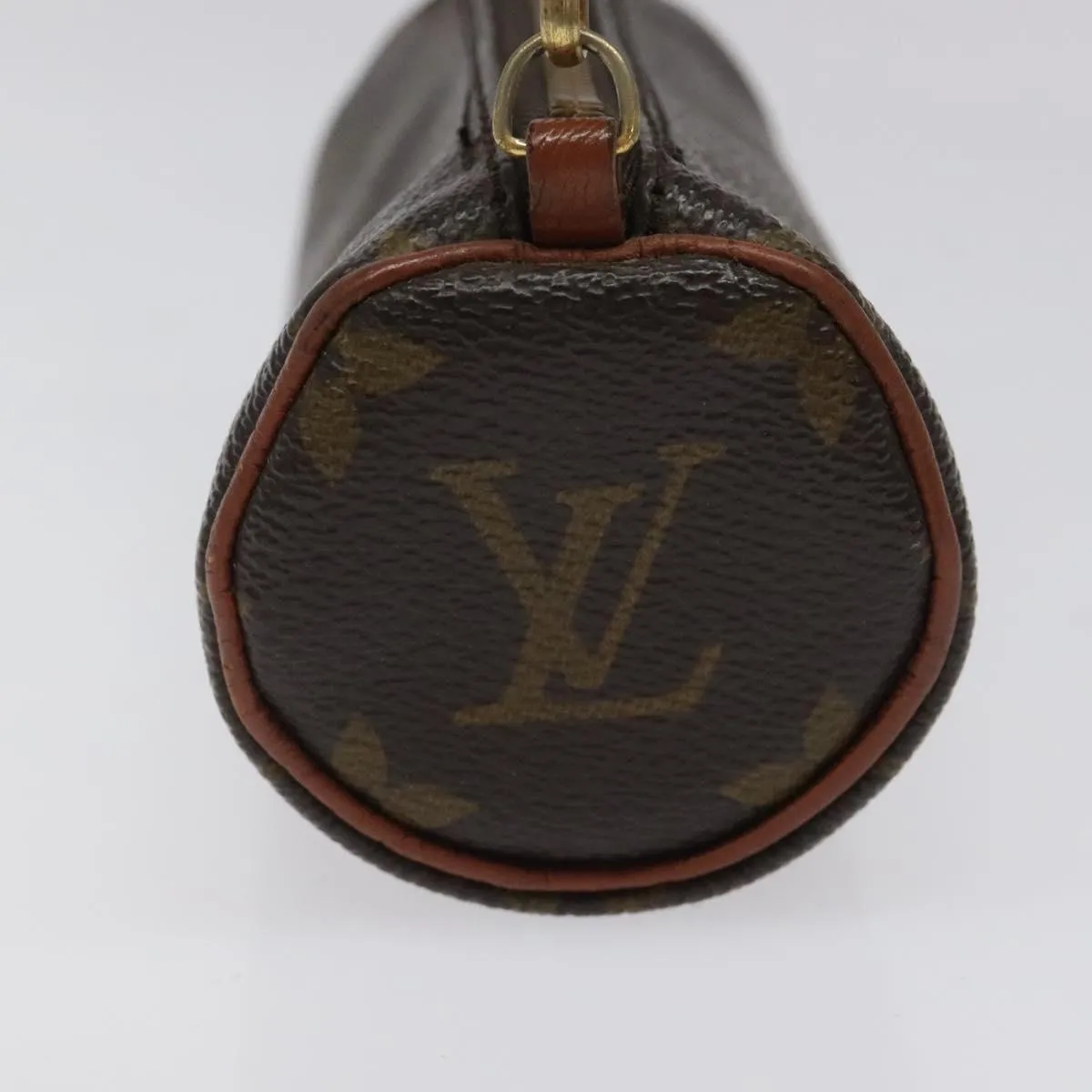 Louis Vuitton Mini Baby Papillon Canvas Clutch Bag (Pre-Owned)