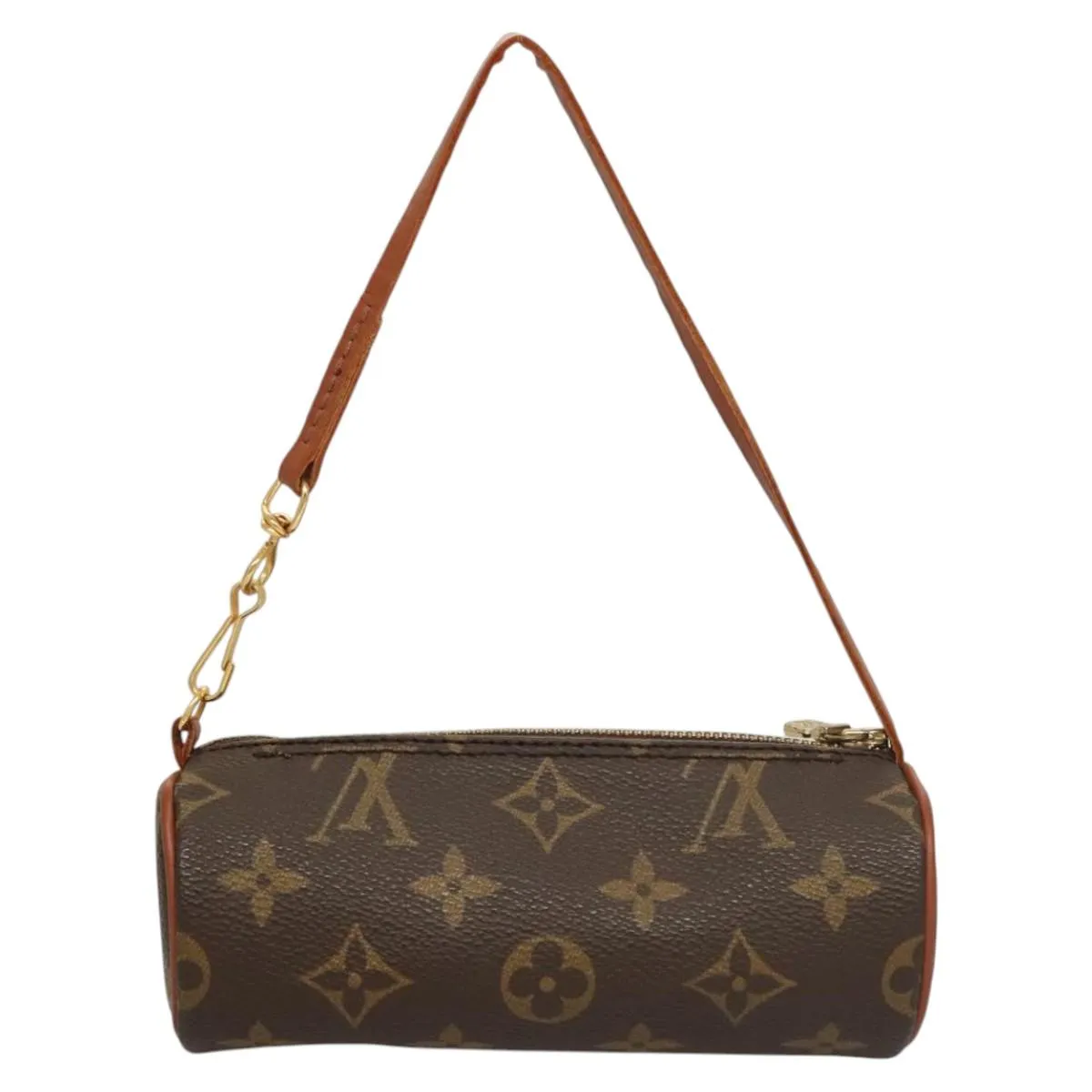 Louis Vuitton Mini Baby Papillon Canvas Clutch Bag (Pre-Owned)