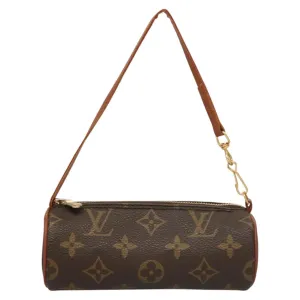 Louis Vuitton Mini Baby Papillon Canvas Clutch Bag (Pre-Owned)