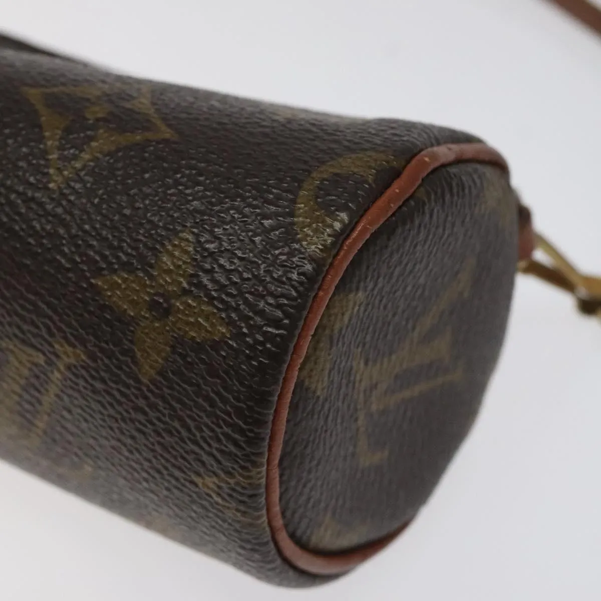 Louis Vuitton Mini Baby Papillon Canvas Clutch Bag (Pre-Owned)
