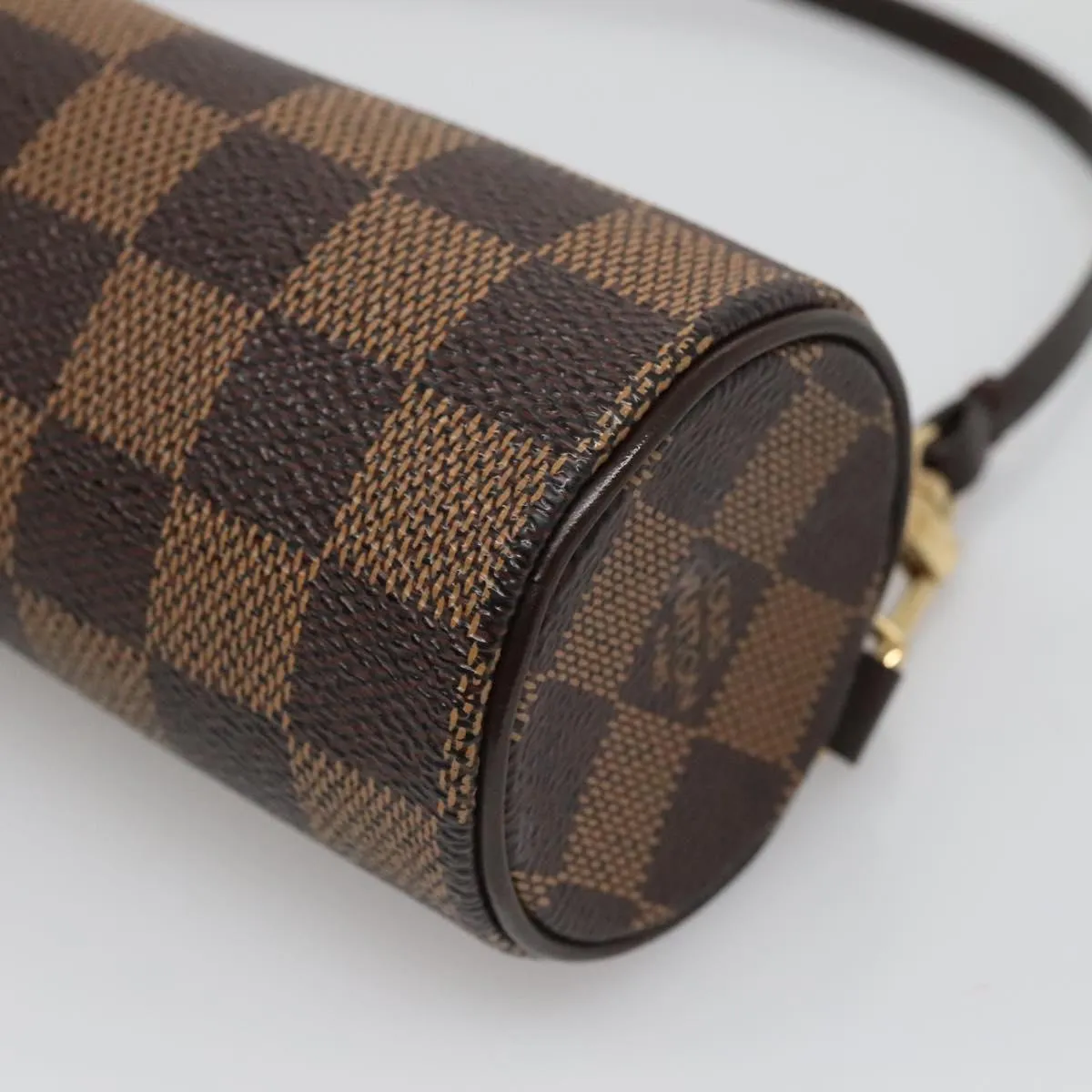 Louis Vuitton Mini Baby Papillon Canvas Clutch Bag (Pre-Owned)