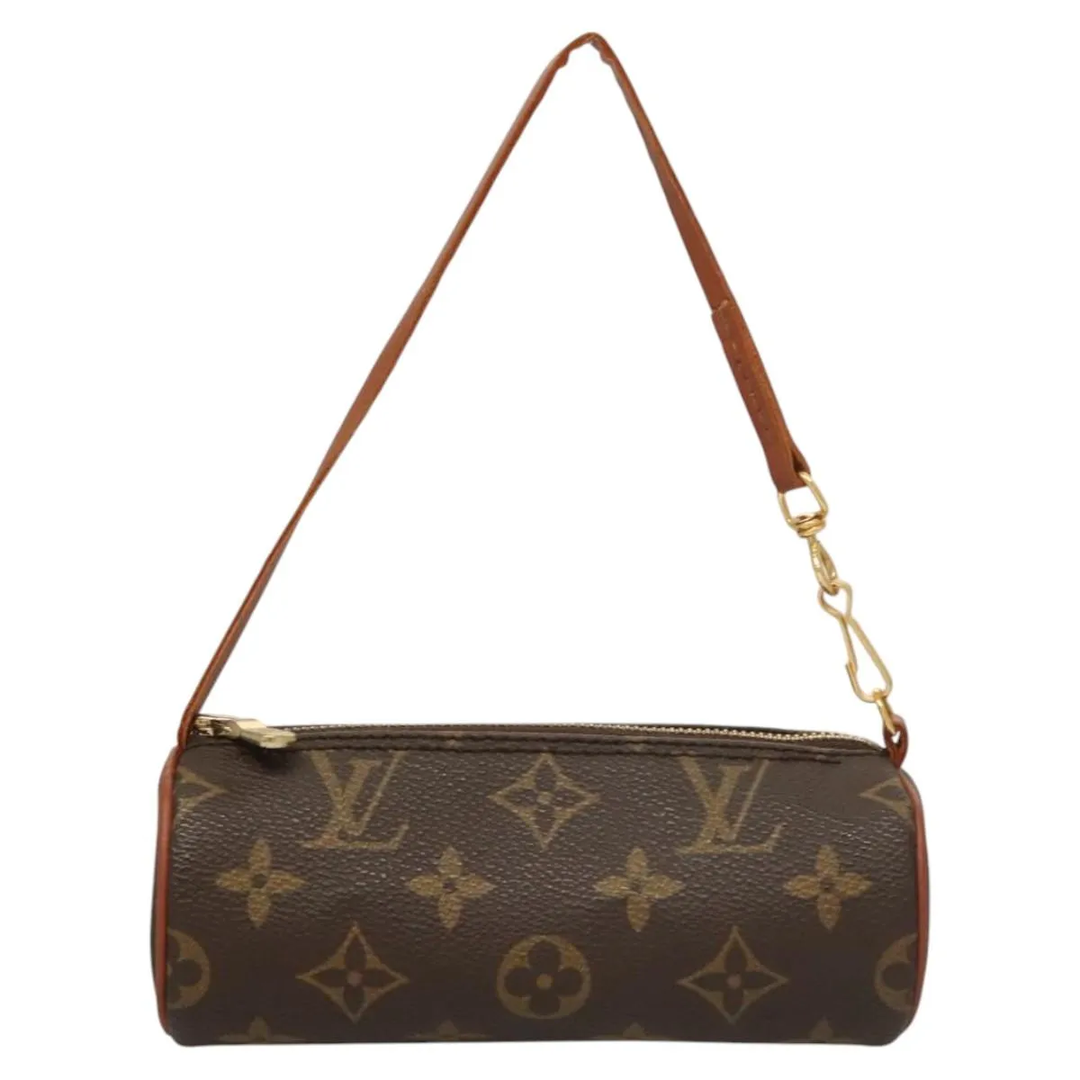 Louis Vuitton Mini Baby Papillon Canvas Clutch Bag (Pre-Owned)