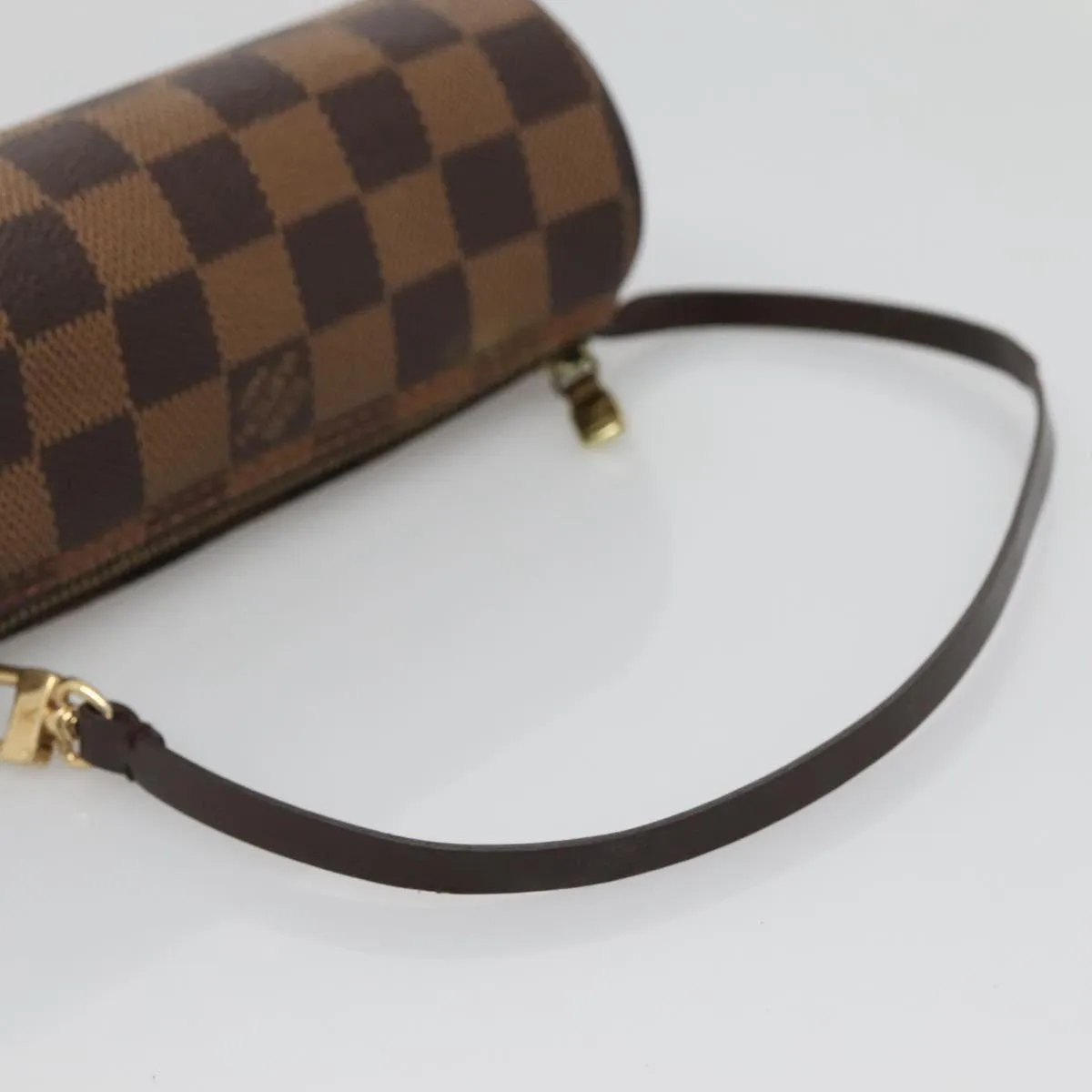 Louis Vuitton Mini Baby Papillon Canvas Clutch Bag (Pre-Owned)
