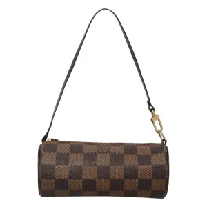 Louis Vuitton Mini Baby Papillon Canvas Clutch Bag (Pre-Owned)