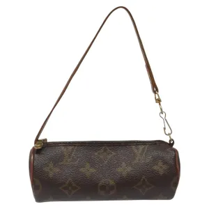 Louis Vuitton Mini Baby Papillon Canvas Clutch Bag (Pre-Owned)