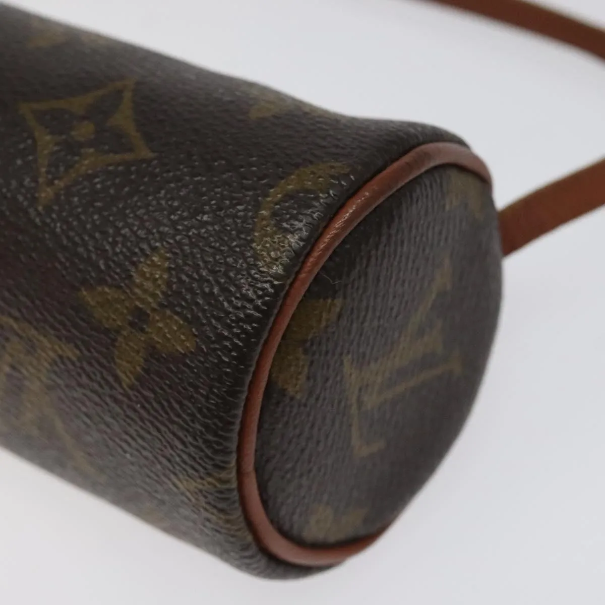 Louis Vuitton Mini Baby Papillon Canvas Clutch Bag (Pre-Owned)