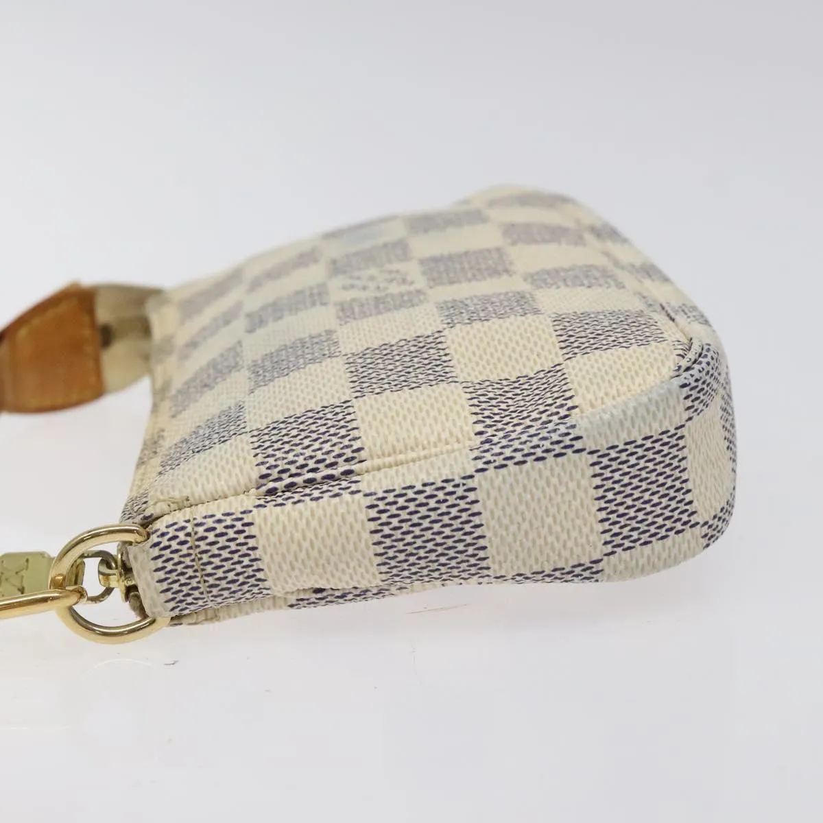 Louis Vuitton Mini Pochette Accessoires Canvas Clutch Bag (Pre-Owned)