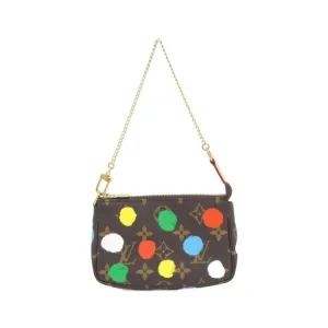 Louis Vuitton Mini Pochette Accessoires Canvas Clutch Bag (Pre-Owned)