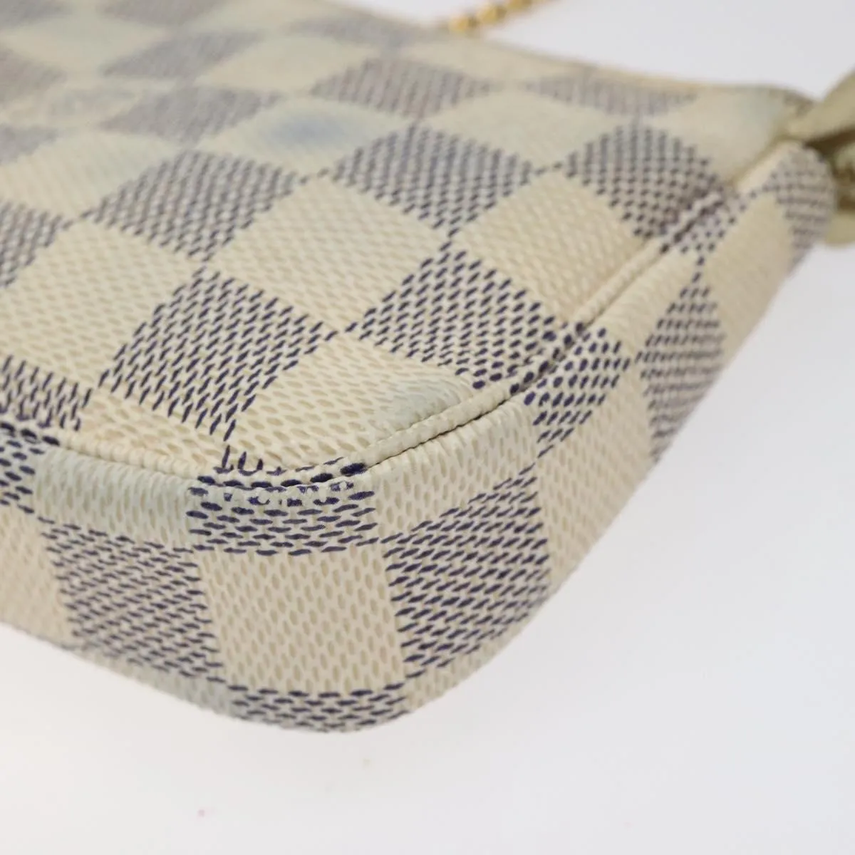 Louis Vuitton Mini Pochette Accessoires Canvas Clutch Bag (Pre-Owned)