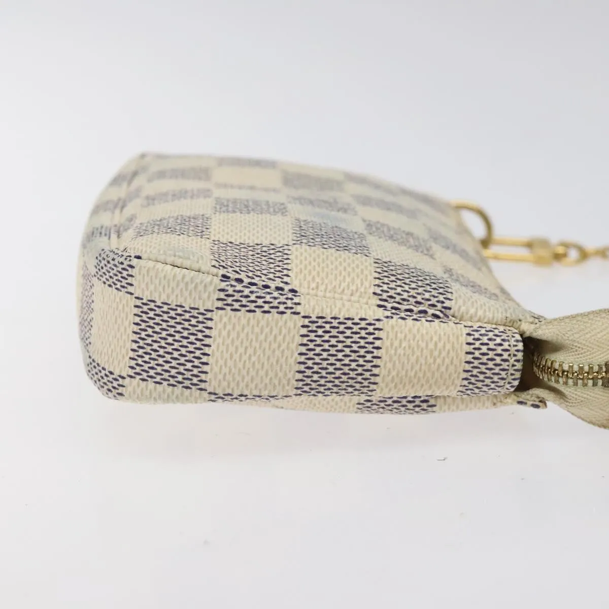 Louis Vuitton Mini Pochette Accessoires Canvas Clutch Bag (Pre-Owned)