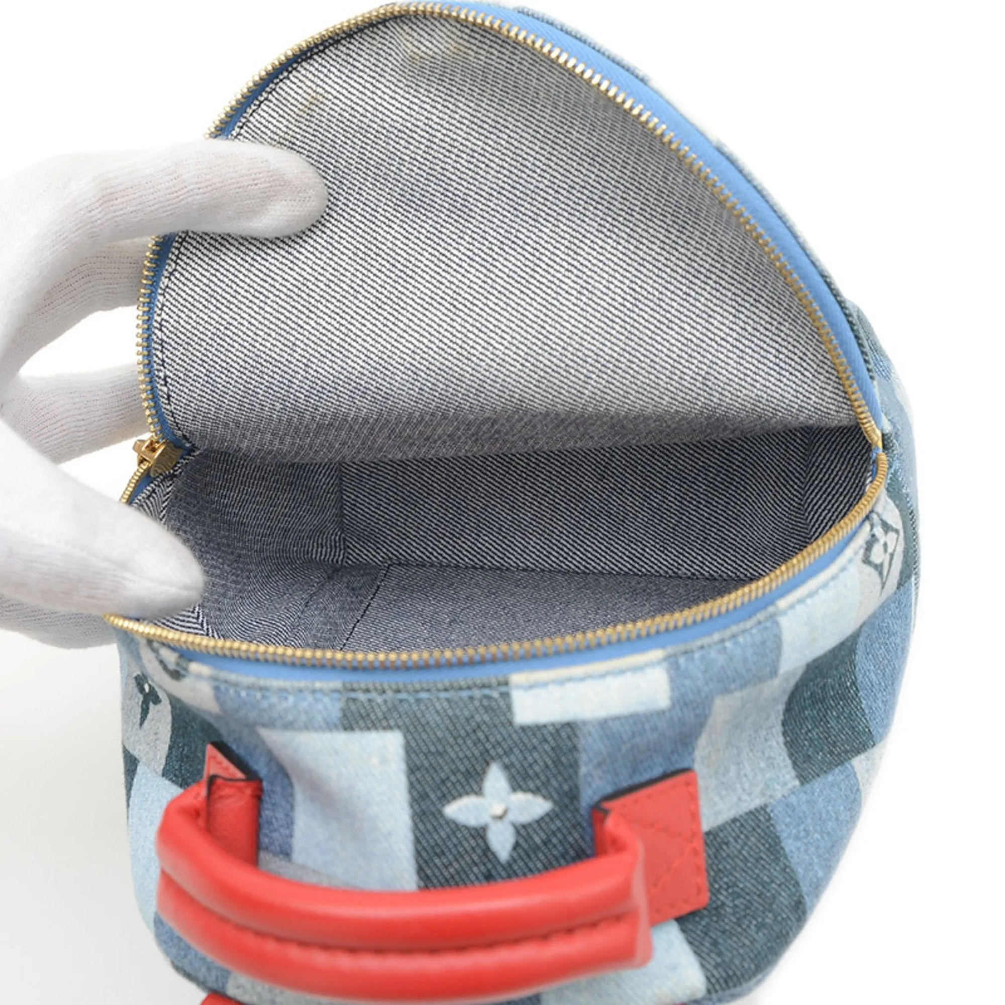 Louis Vuitton Monogram blue Backpack (Pre-Owned)