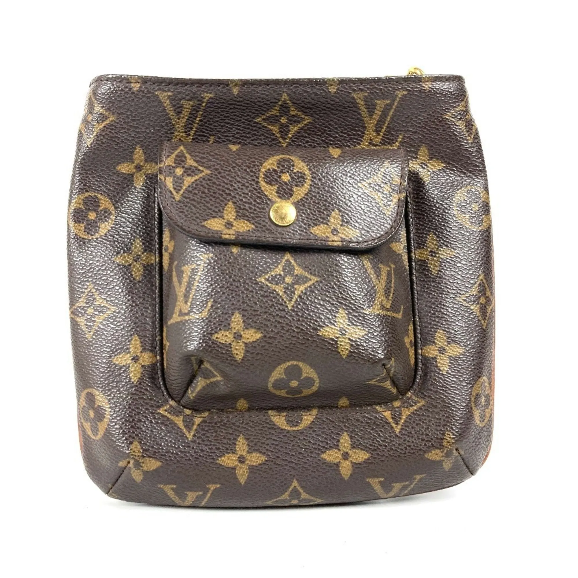 Louis Vuitton Monogram Canvas Clutch Bag Pouch (Pre-Owned)