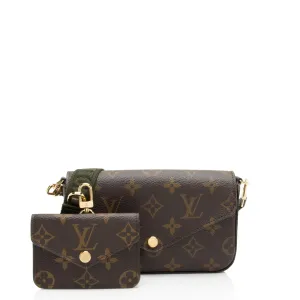 Louis Vuitton Monogram Canvas Felicie Strap & Go Crossbody