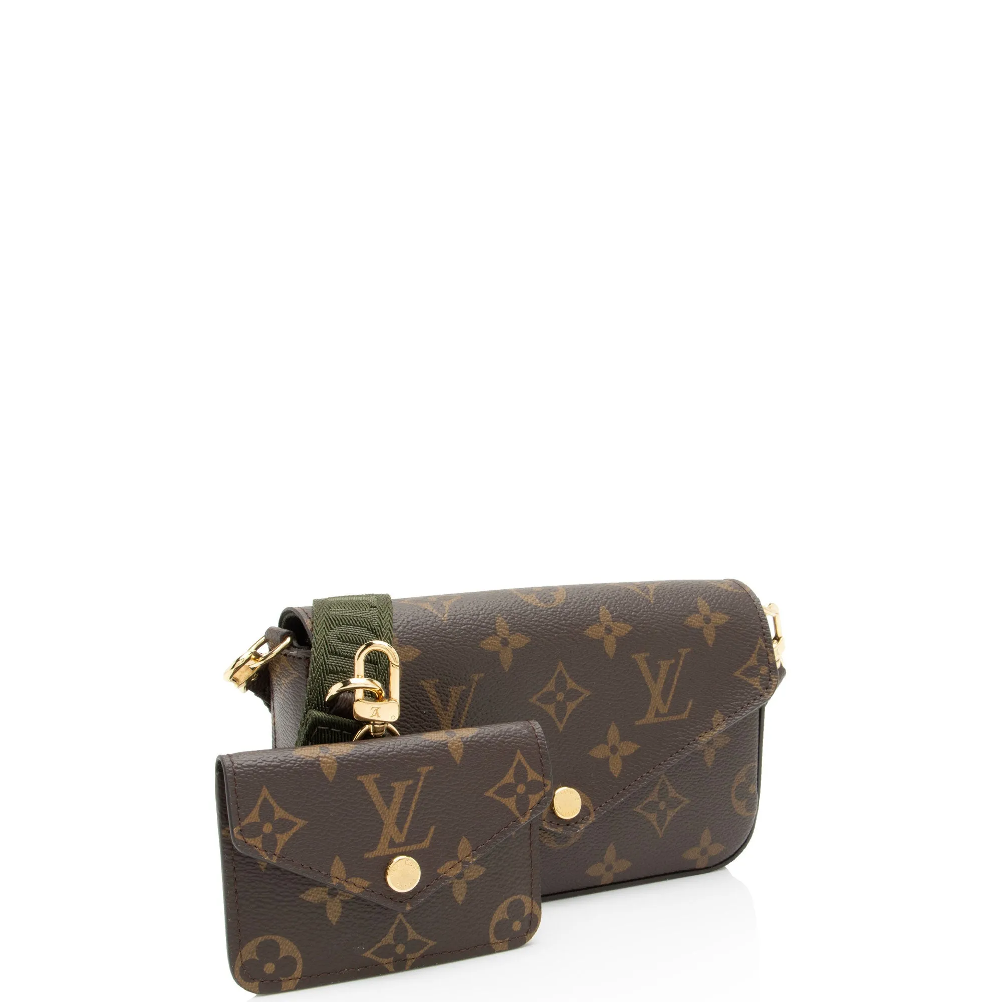 Louis Vuitton Monogram Canvas Felicie Strap & Go Crossbody