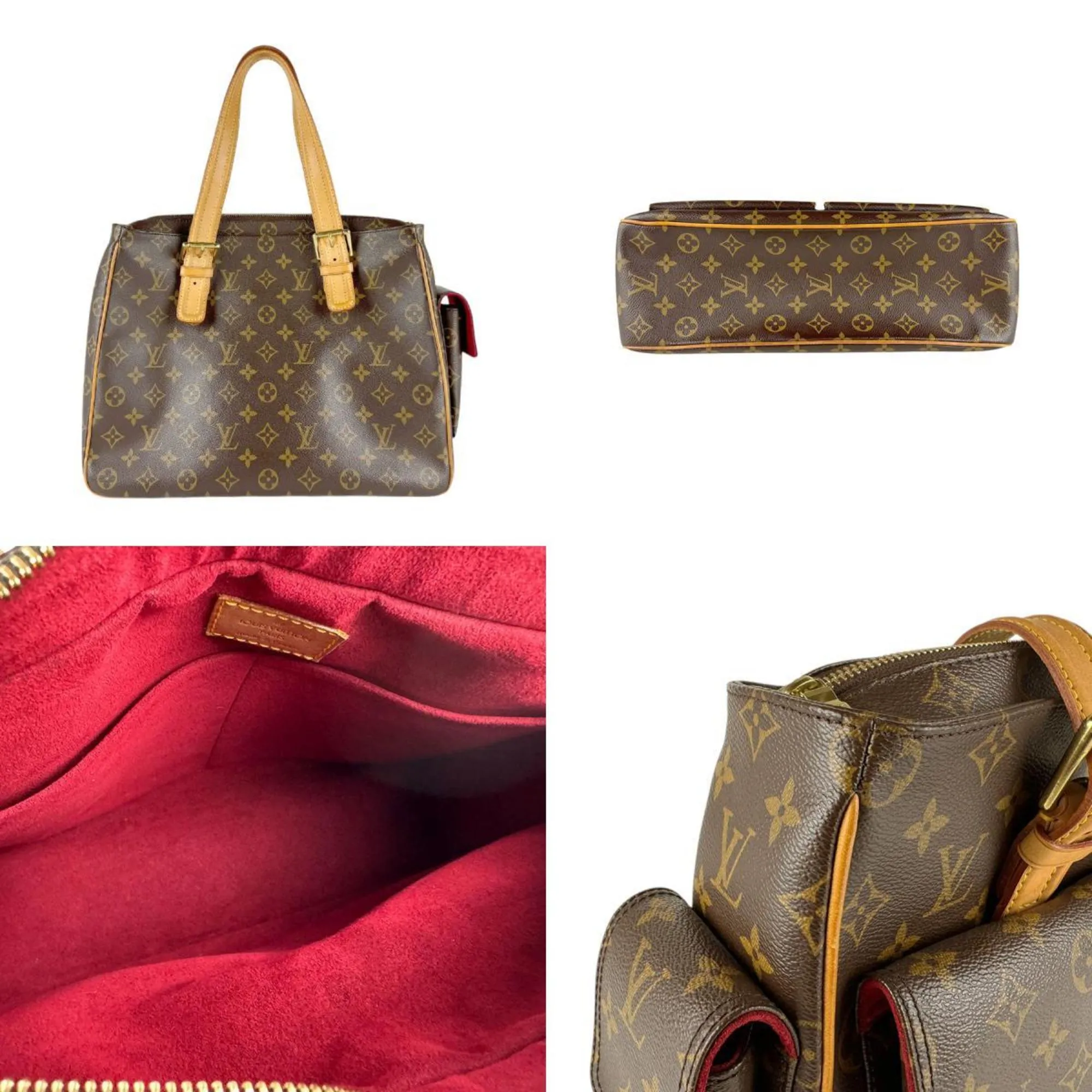 Louis Vuitton Monogram Canvas Handbag (Pre-Owned)
