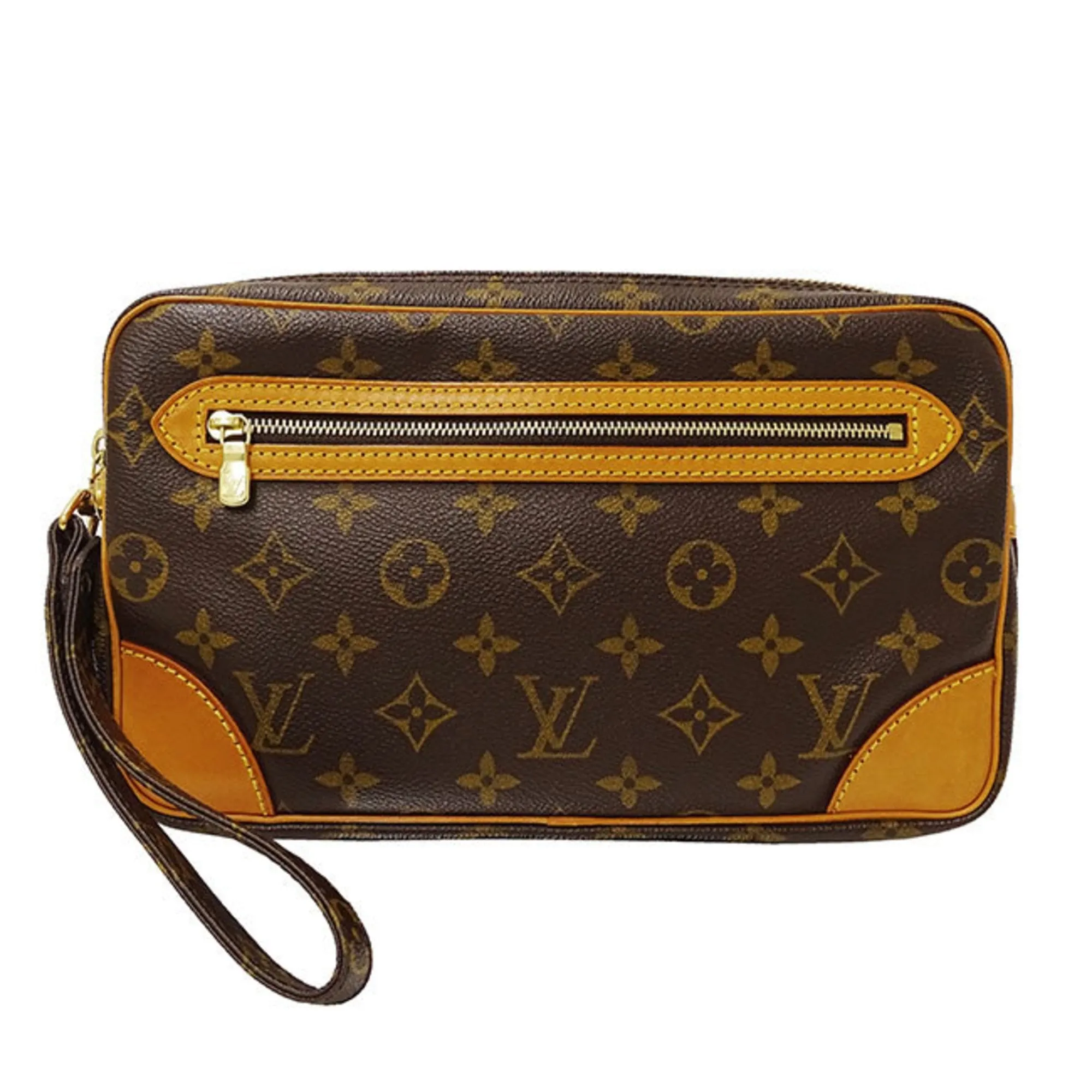 Louis Vuitton Monogram Clutch Bag (Pre-Owned)