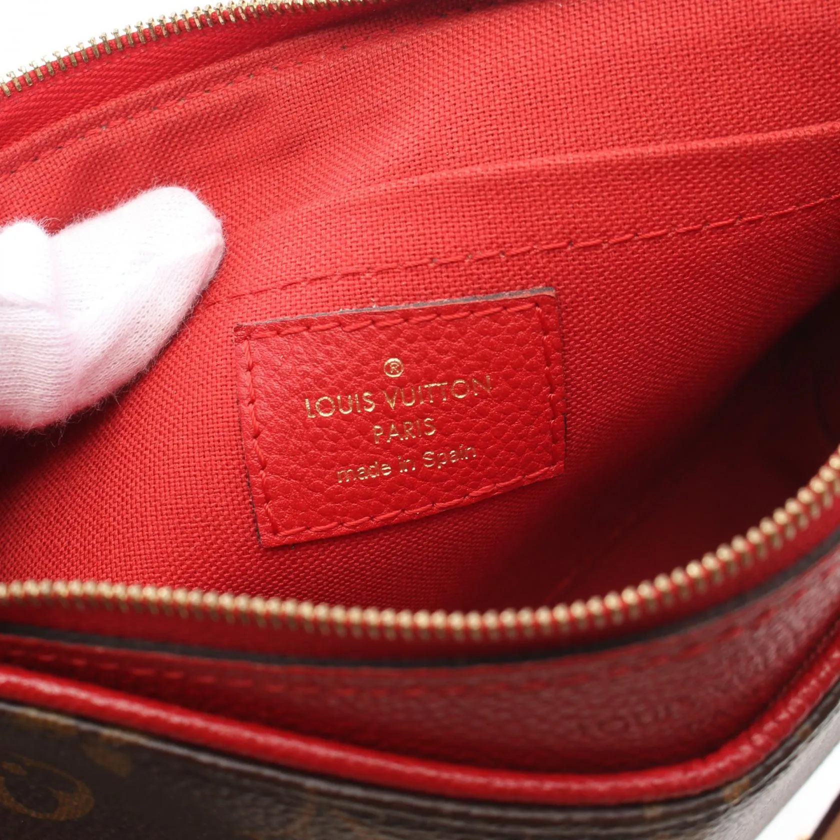 Louis Vuitton Monogram Clutch Handbag