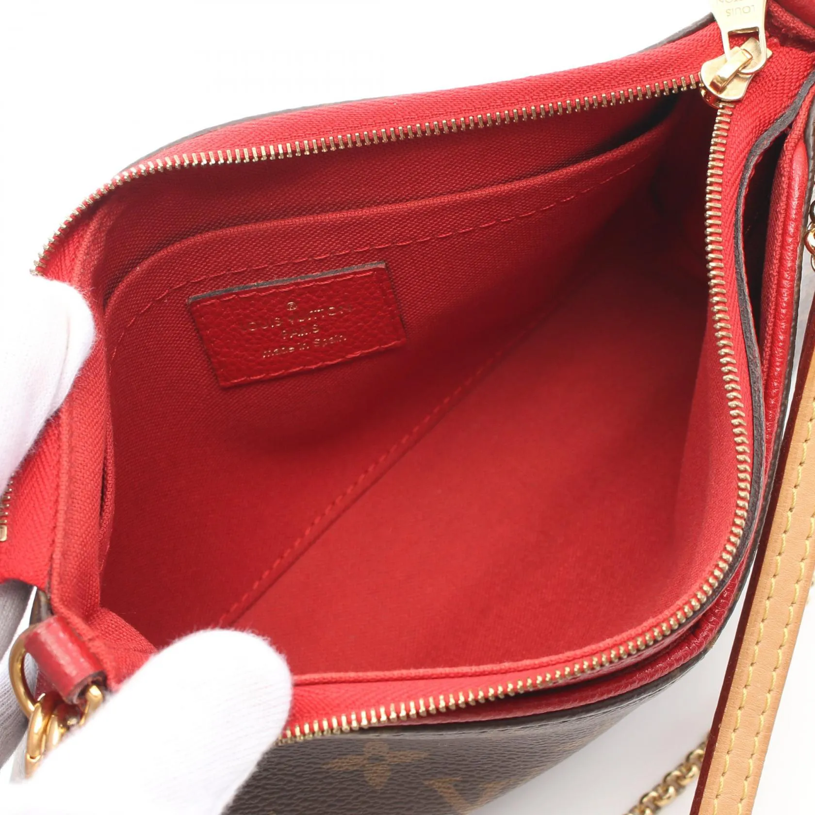 Louis Vuitton Monogram Clutch Handbag