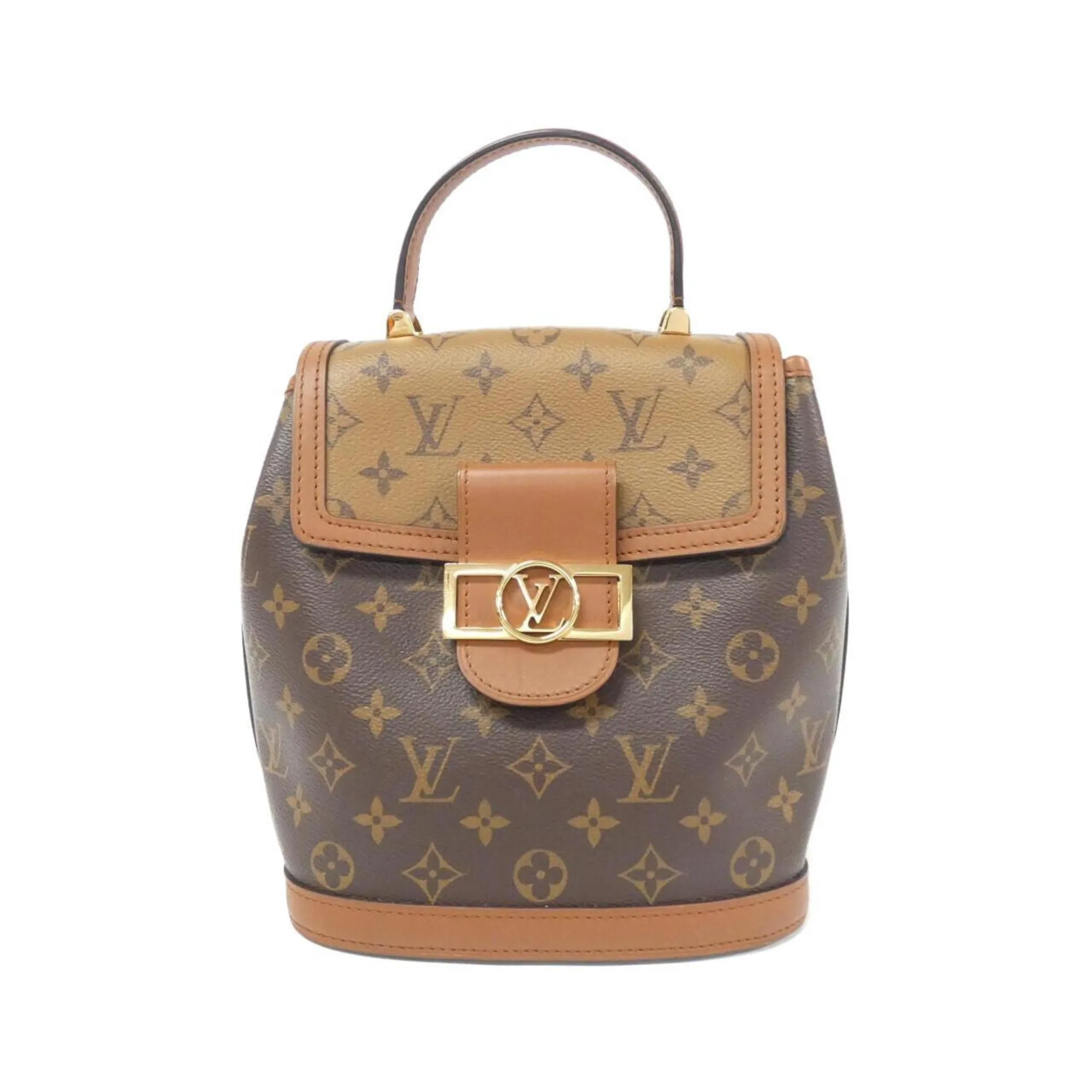 Louis Vuitton Monogram Coated Canvas Backpack (Pre-Owned)