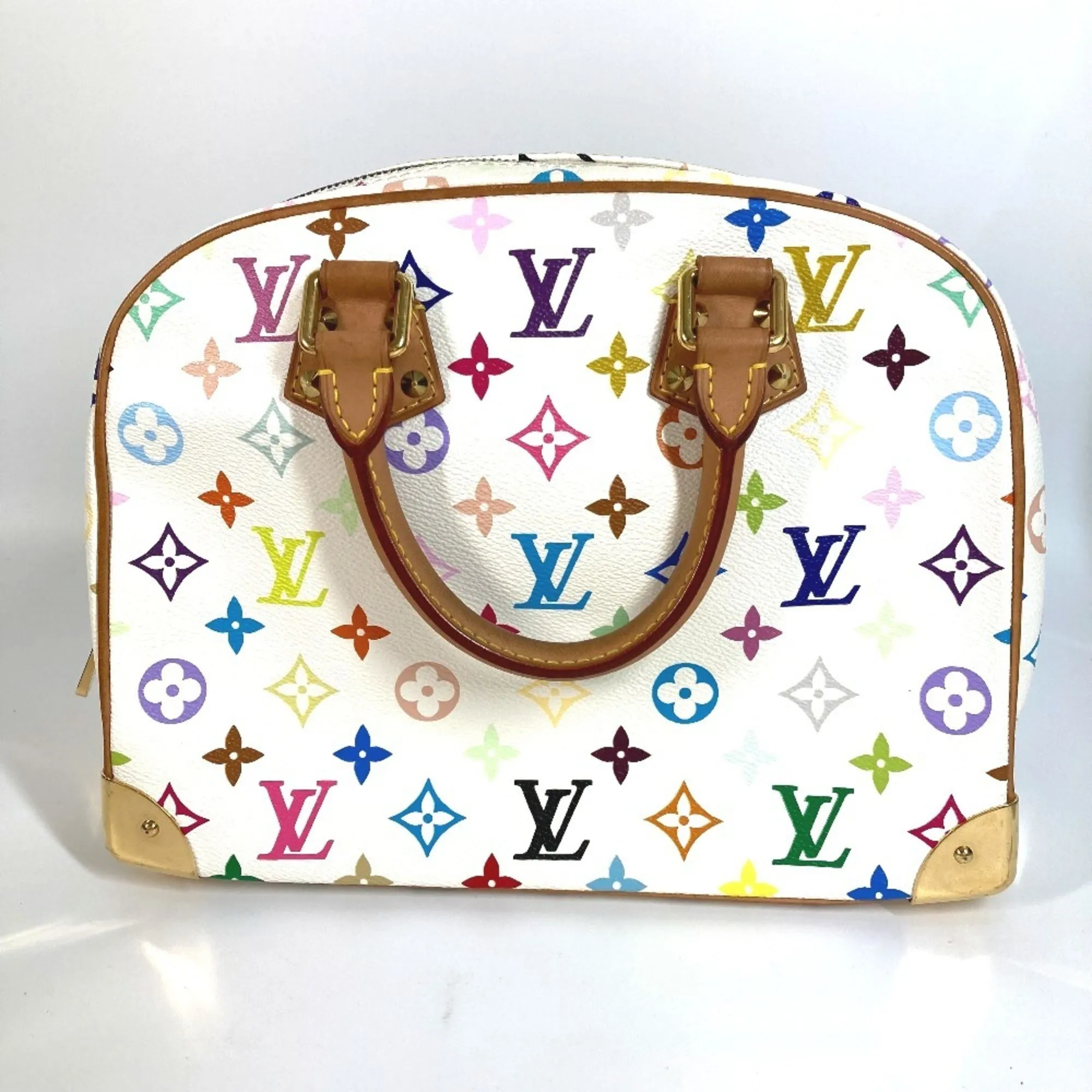 Louis Vuitton  Monogram colore Canvas Boston Bag Handbag (Pre-Owned)