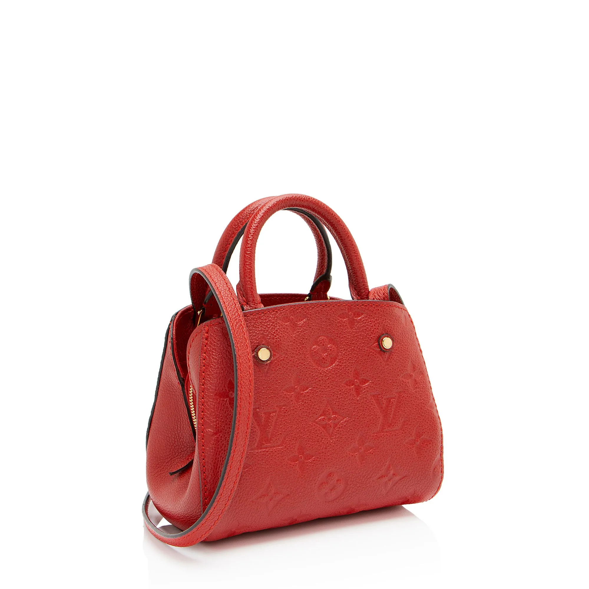 Louis Vuitton Monogram Empreinte Montaigne Nano Satchel