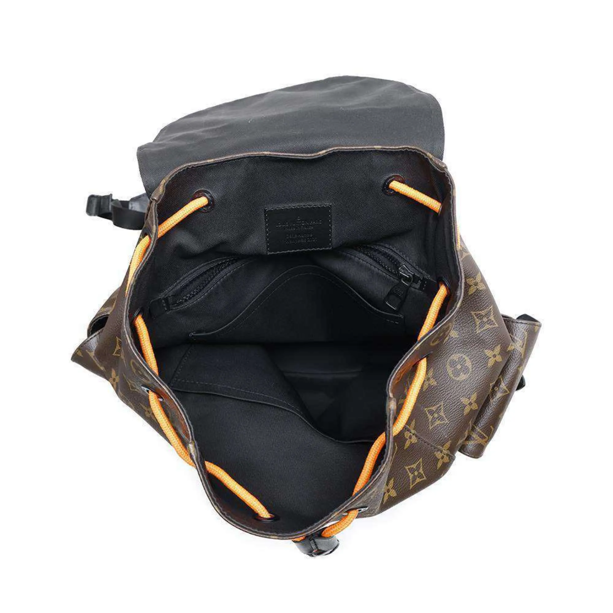 Louis Vuitton Monogram Macassar Noir Backpack (Pre-Owned)