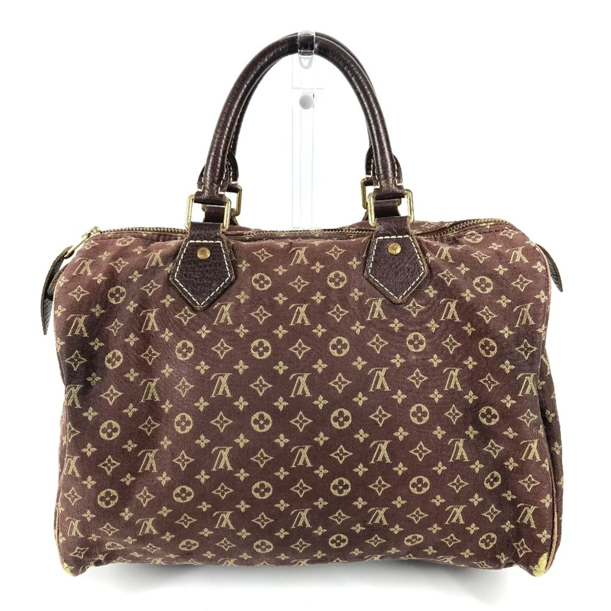 Louis Vuitton Monogram Mini Lin Boston Bag Handbag (Pre-Owned)