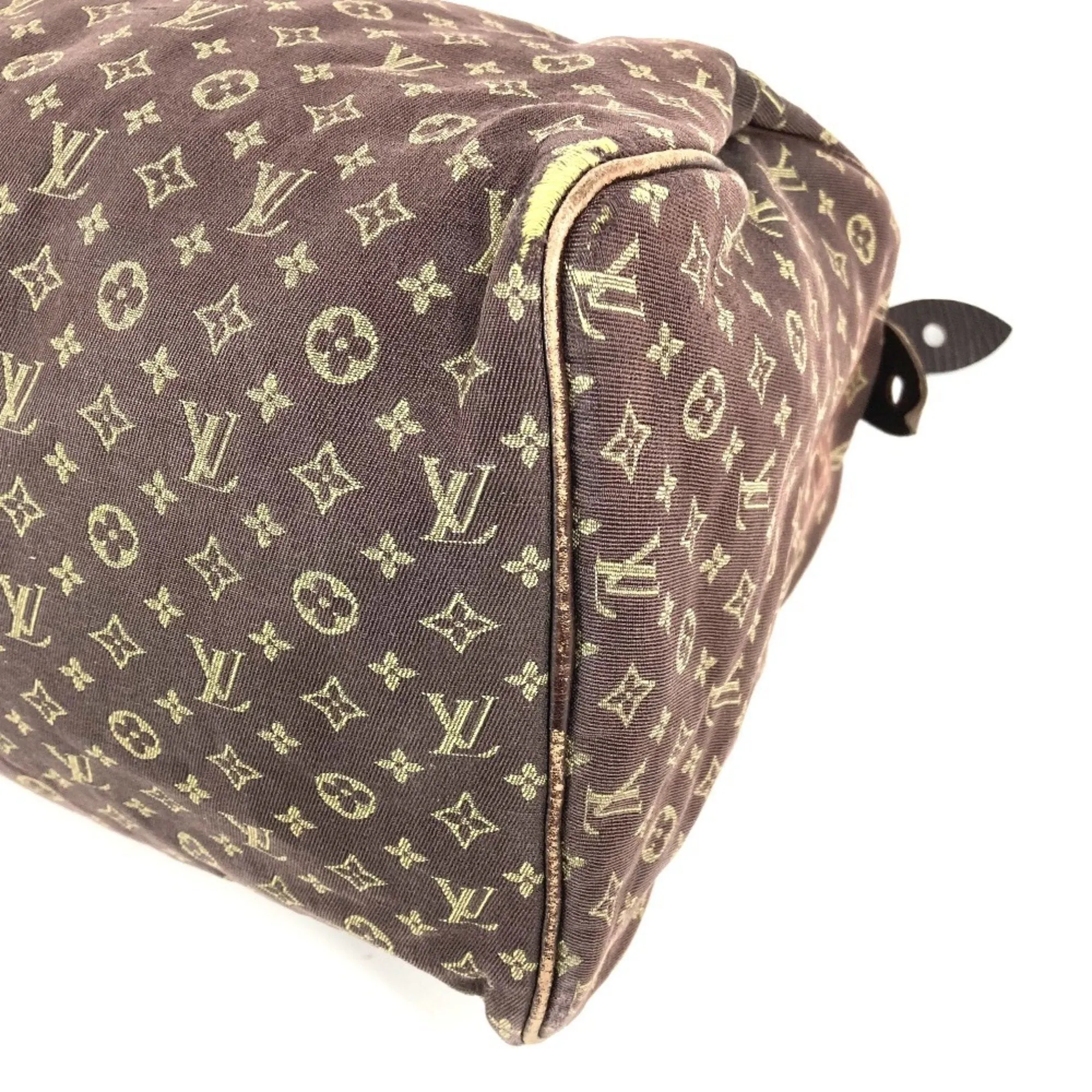 Louis Vuitton Monogram Mini Lin Boston Bag Handbag (Pre-Owned)