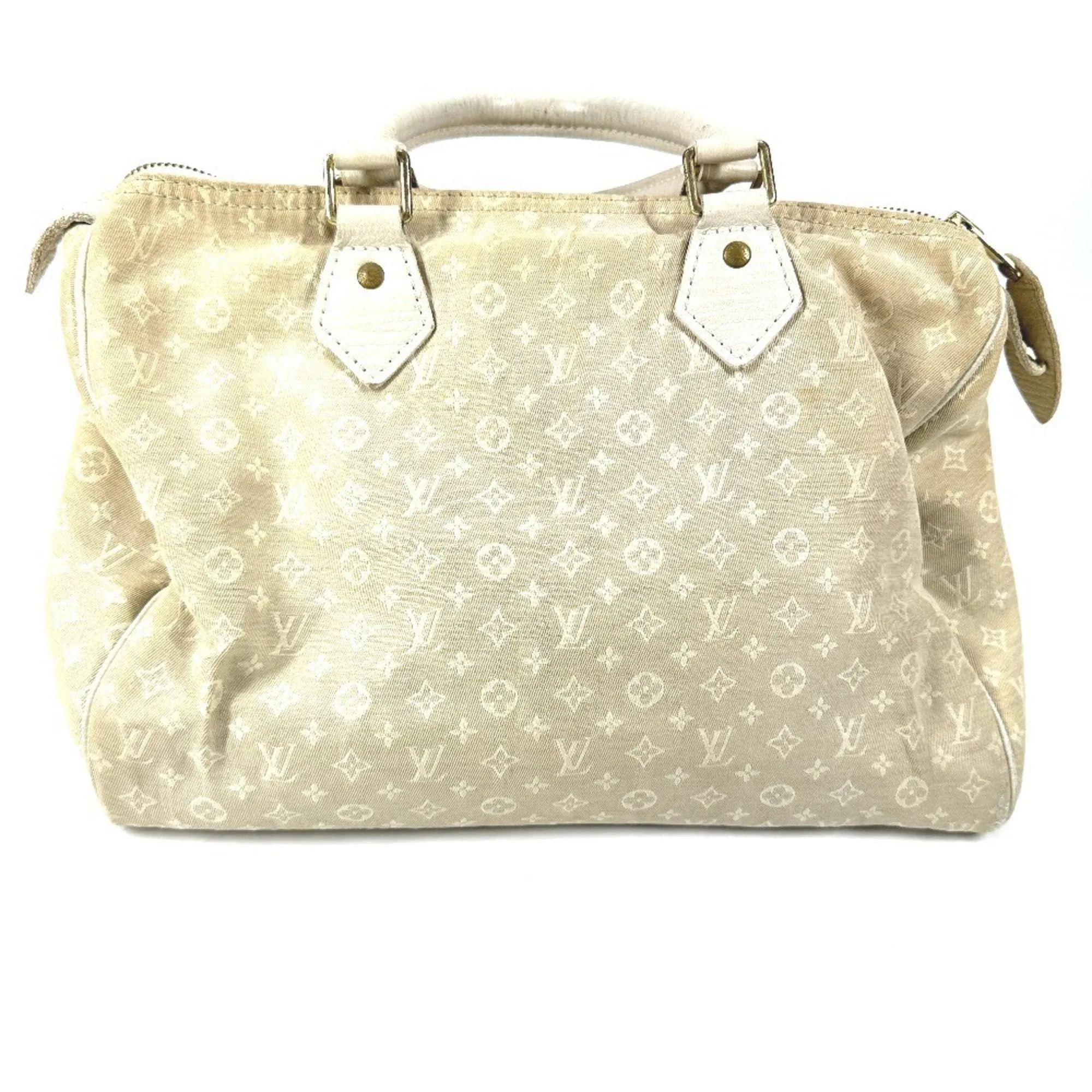 Louis Vuitton Monogram Mini Lin Dune Monogram Mini Lin Boston Bag Handbag (Pre-Owned)