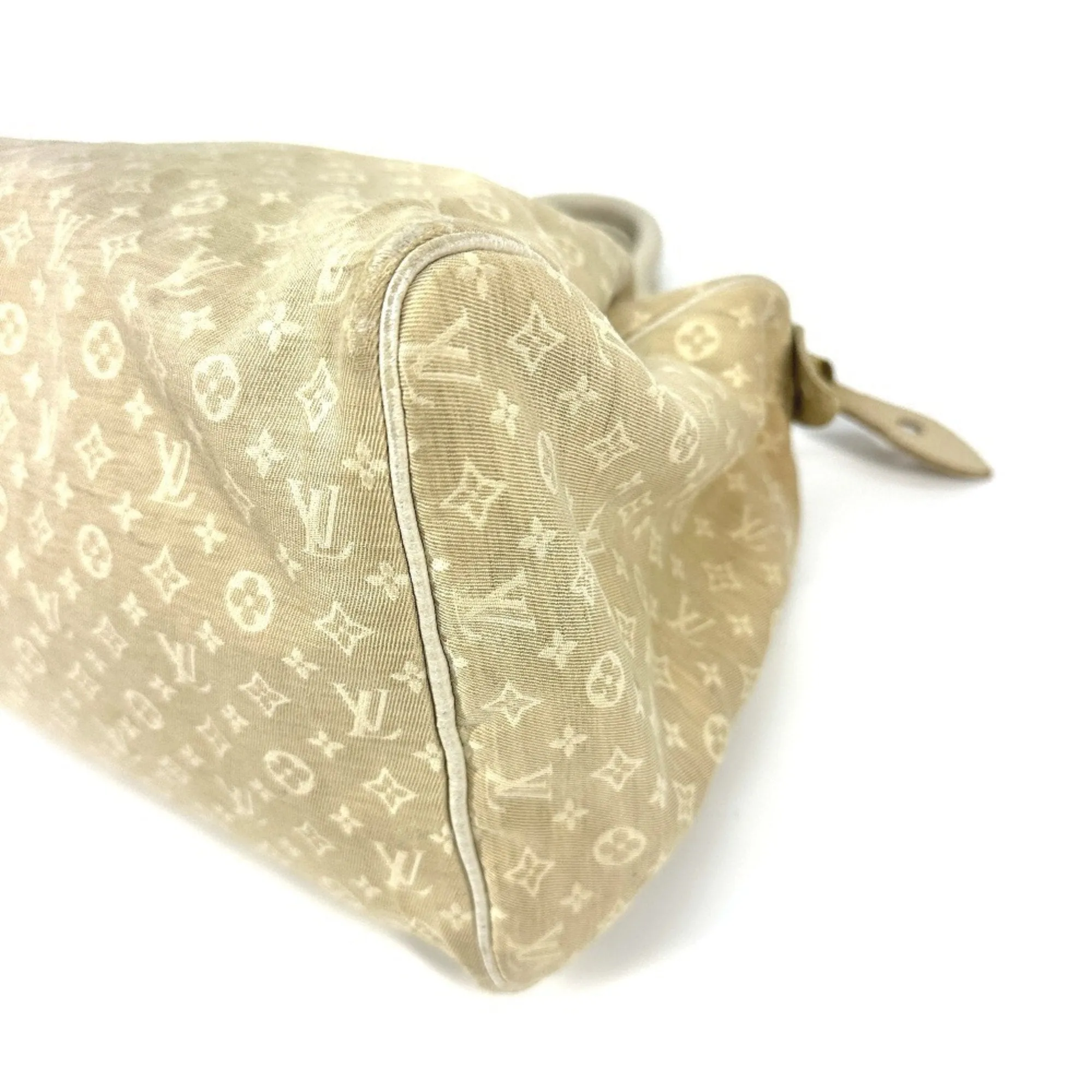 Louis Vuitton Monogram Mini Lin Dune Monogram Mini Lin Boston Bag Handbag (Pre-Owned)