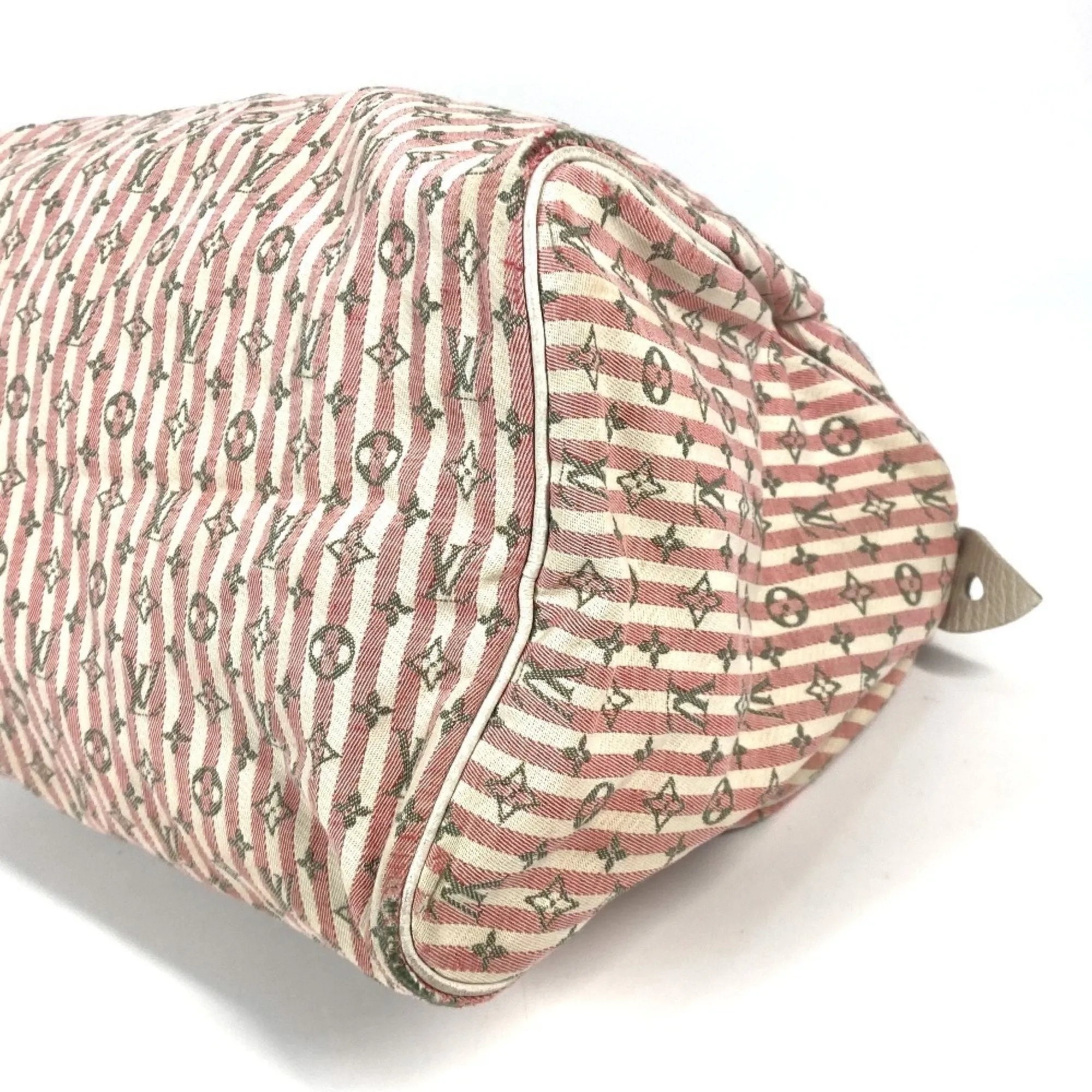 Louis Vuitton Monogram Mini Lin Monogram Mini Lin Boston Bag Handbag (Pre-Owned)