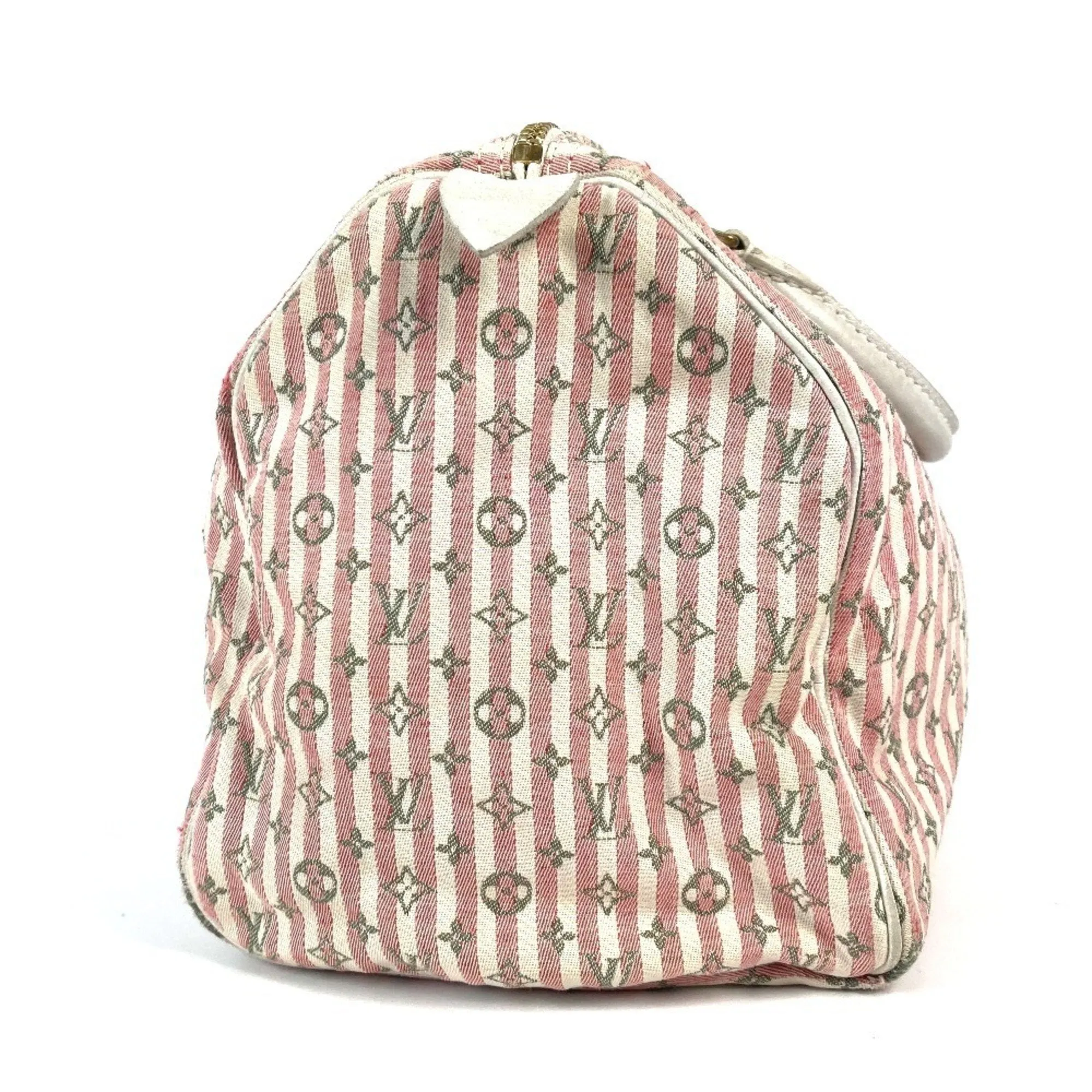 Louis Vuitton Monogram Mini Lin Monogram Mini Lin Boston Bag Handbag (Pre-Owned)