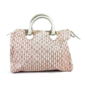 Louis Vuitton Monogram Mini Lin Monogram Mini Lin Boston Bag Handbag (Pre-Owned)
